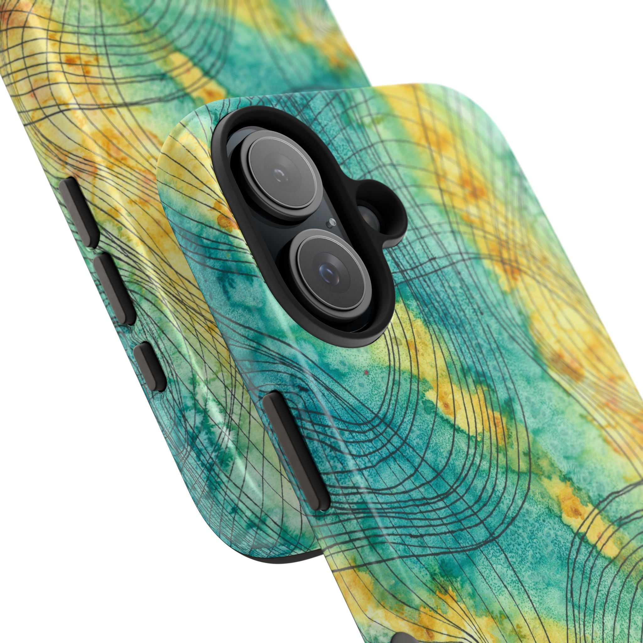 Tough Phone Case - All iPhones and Samsung Galaxys - Exciting Abstract Design #81 The Only Way Is Up