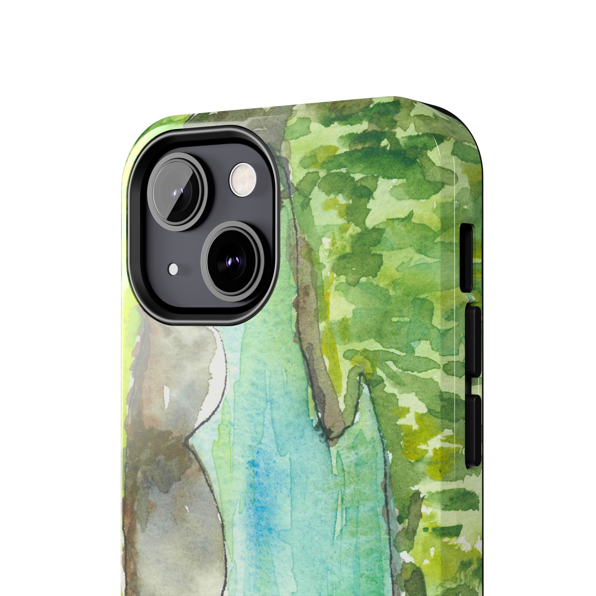 Tough Phone Case - All iPhones and Samsung Galaxys - Exciting Abstract Design #88 Tara River - Montenegro
