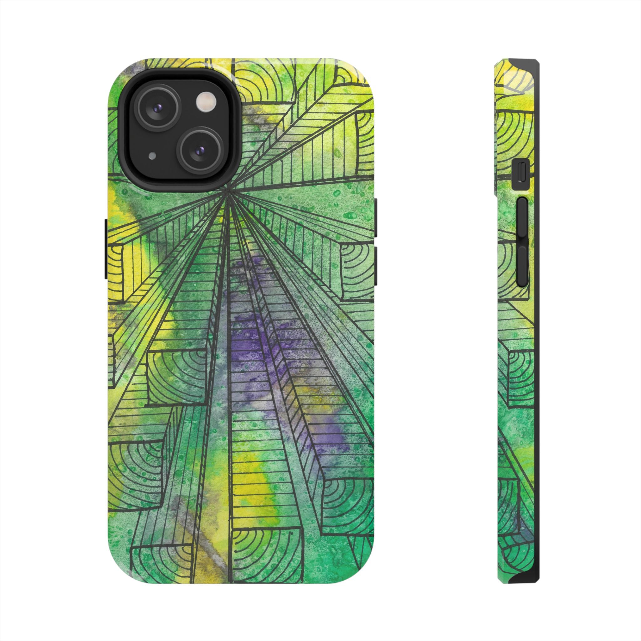 Tough Phone Case - All iPhones and Samsung Galaxys - Exciting Abstract Design #89 The Wayseers