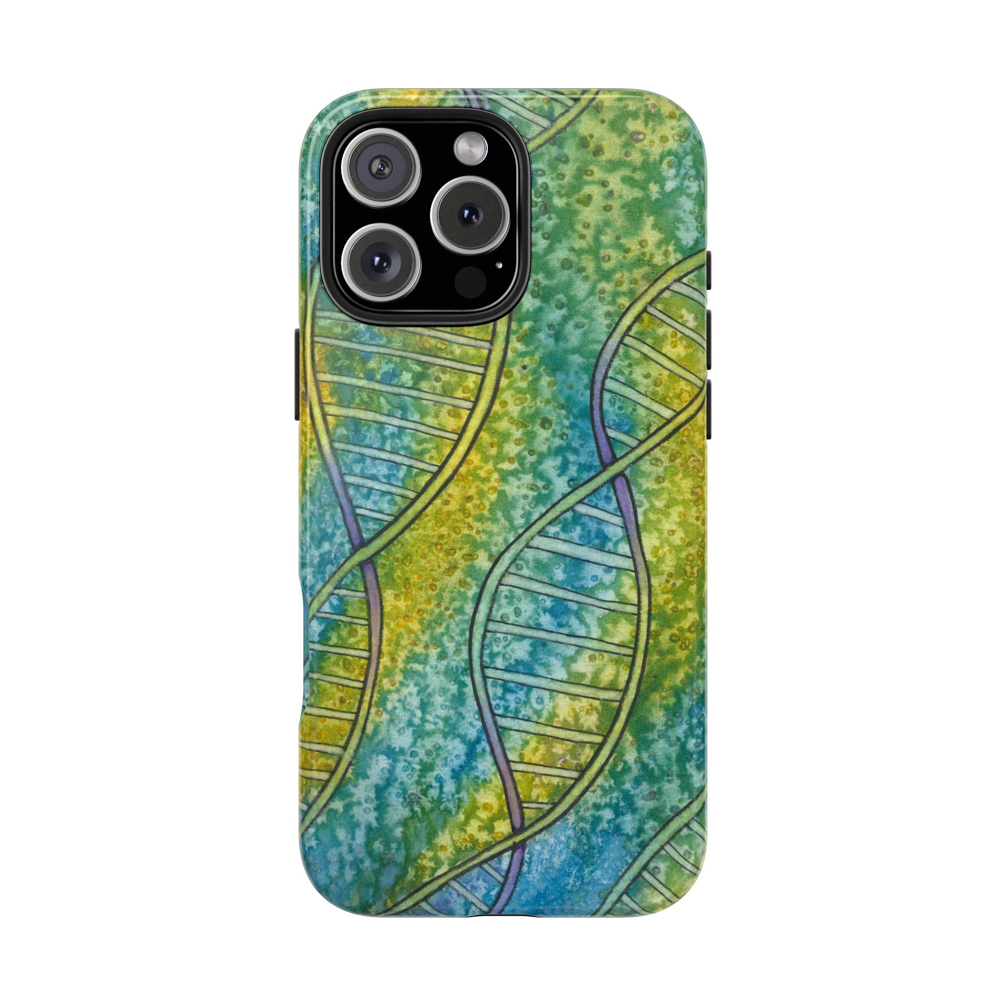 Tough Phone Case - All iPhones and Samsung Galaxys - Exciting Abstract Design #99 Crop of DNA