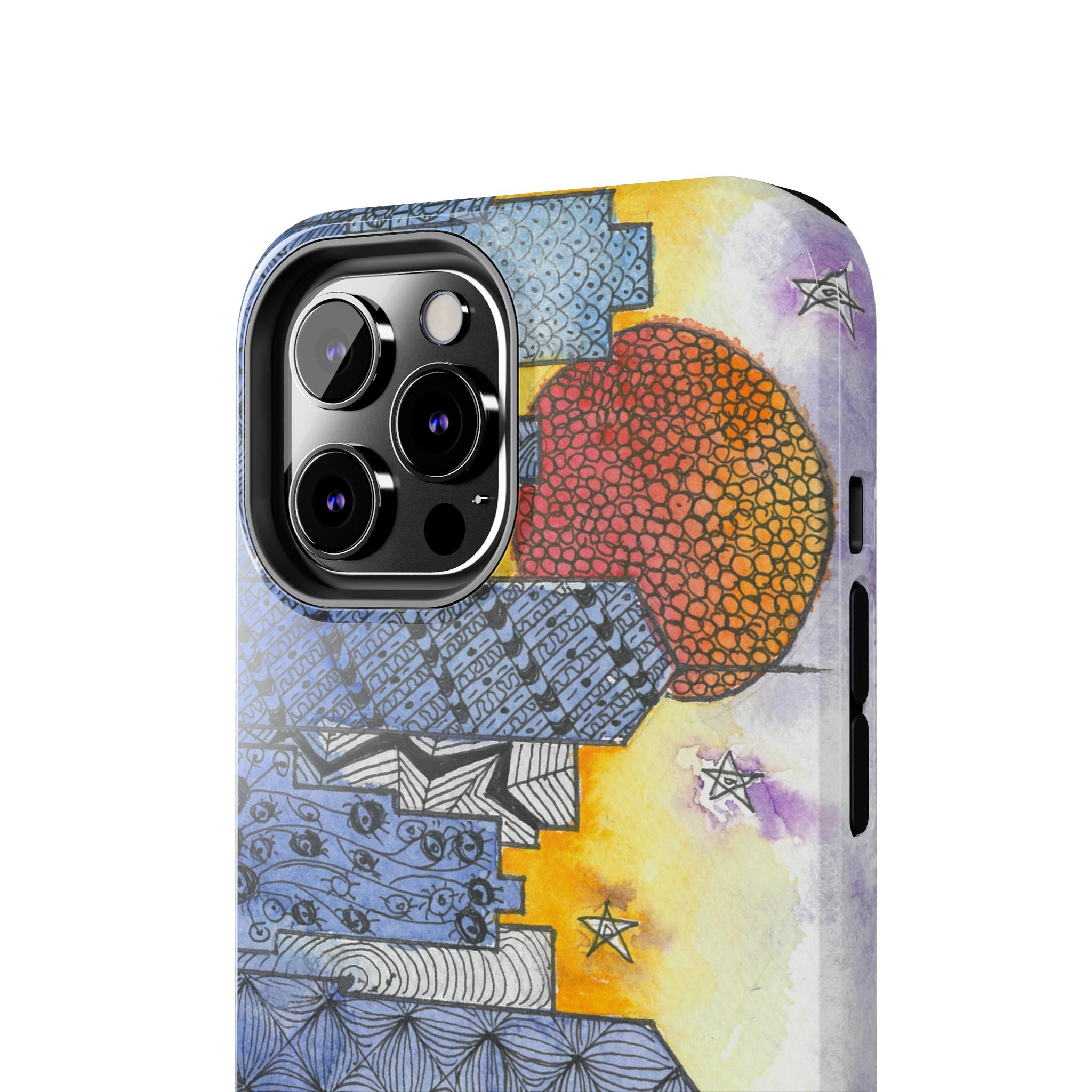 Tough Phone Case - All iPhones and Samsung Galaxys - Exciting Abstract Design #5 In The Shadows