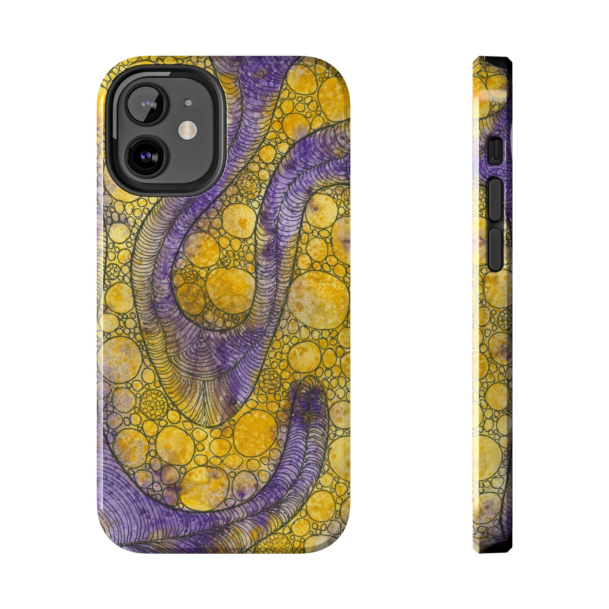 Tough Phone Case - All iPhones and Samsung Galaxys - Exciting Abstract Design #64 Is Now A Good Time?