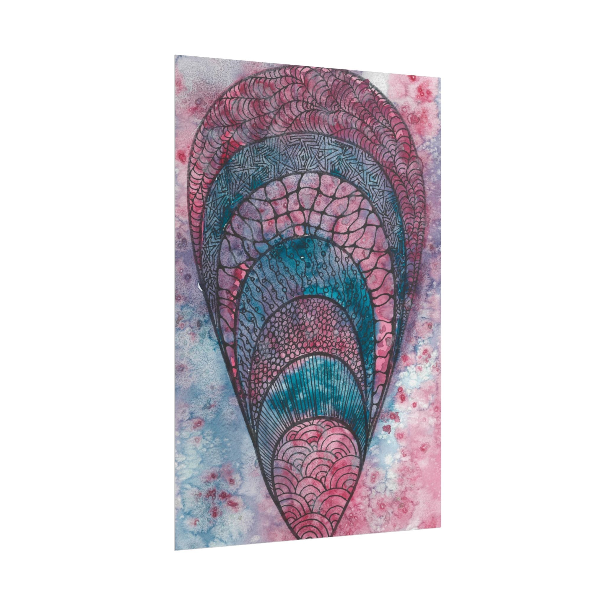Large Colourful Wall Art, Posters & Prints, For Office, Bedroom or Living Room, or Special Gift #92 The Goddess Lives