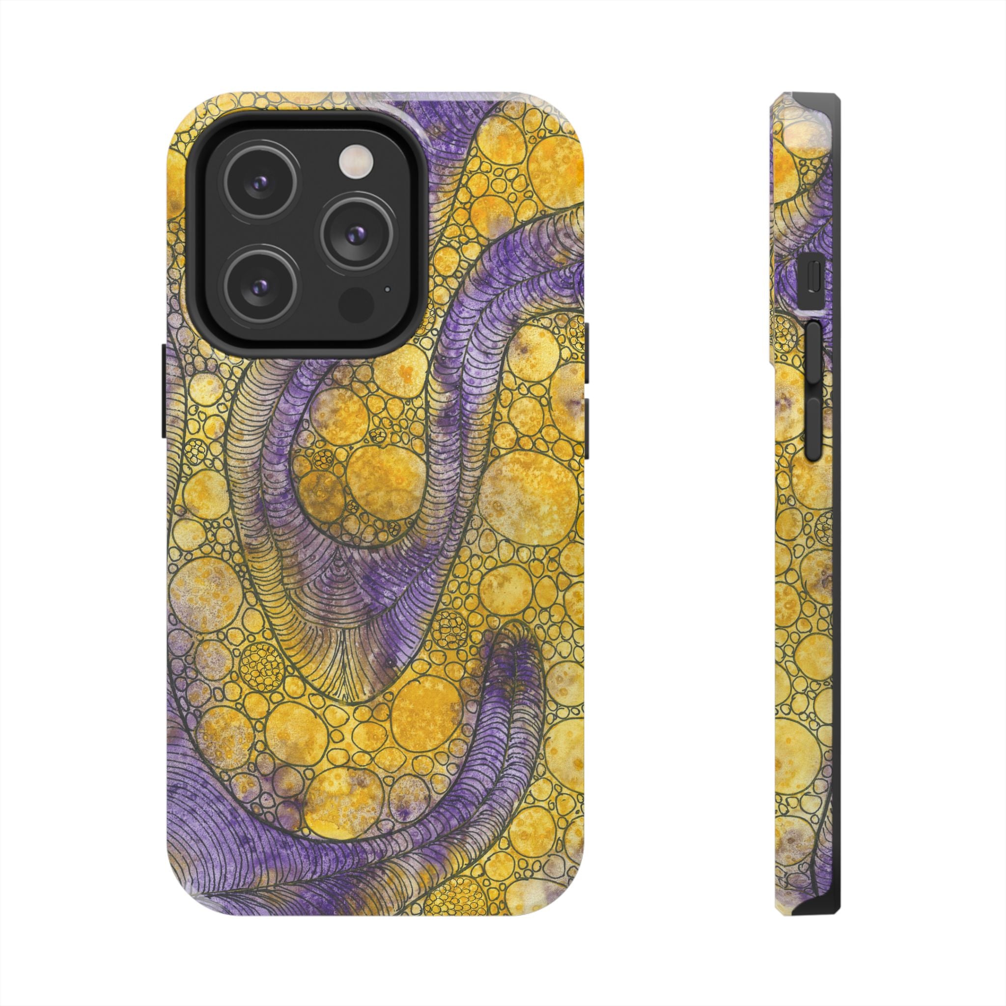 Tough Phone Case - All iPhones and Samsung Galaxys - Exciting Abstract Design #64 Is Now A Good Time?