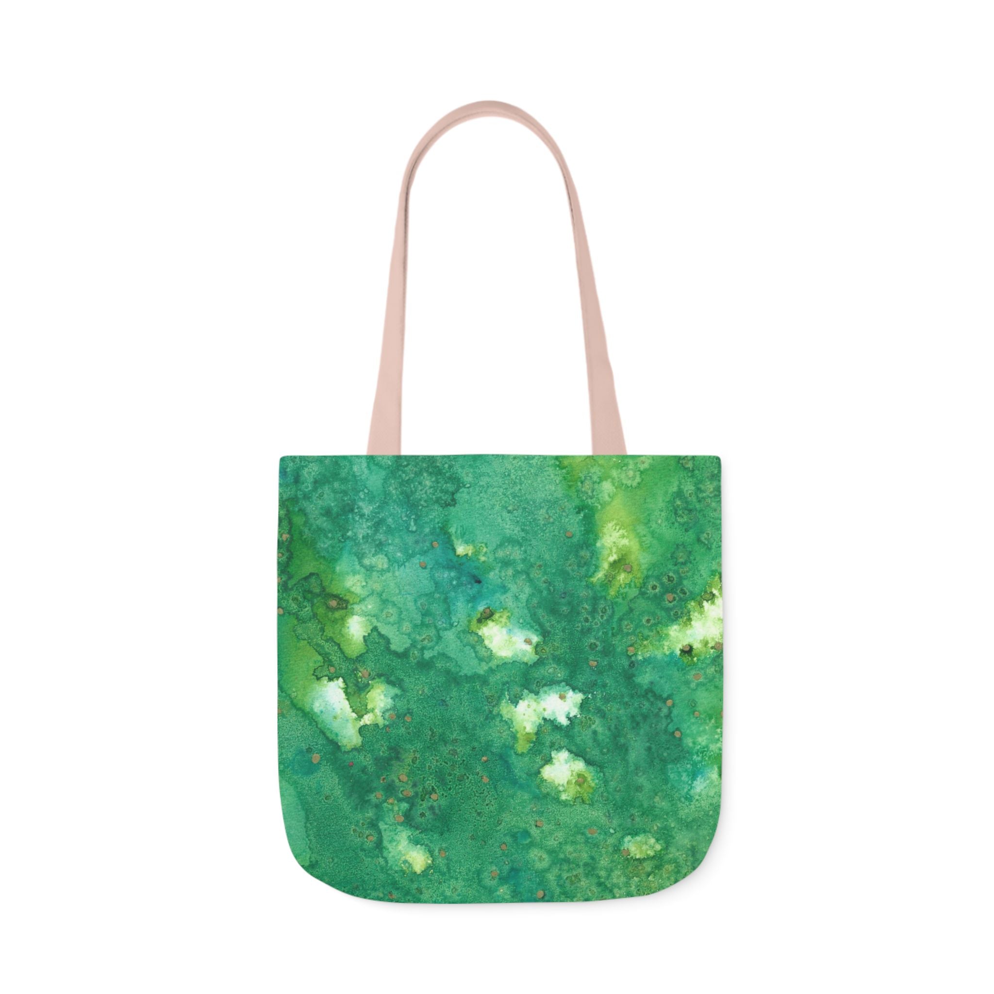 Canvas Tote Bags, Colourful Abstract Designs, 5-Color Straps, 3 Sizes.  For Family and friends or a Special Gift #79 Abundance Cometh