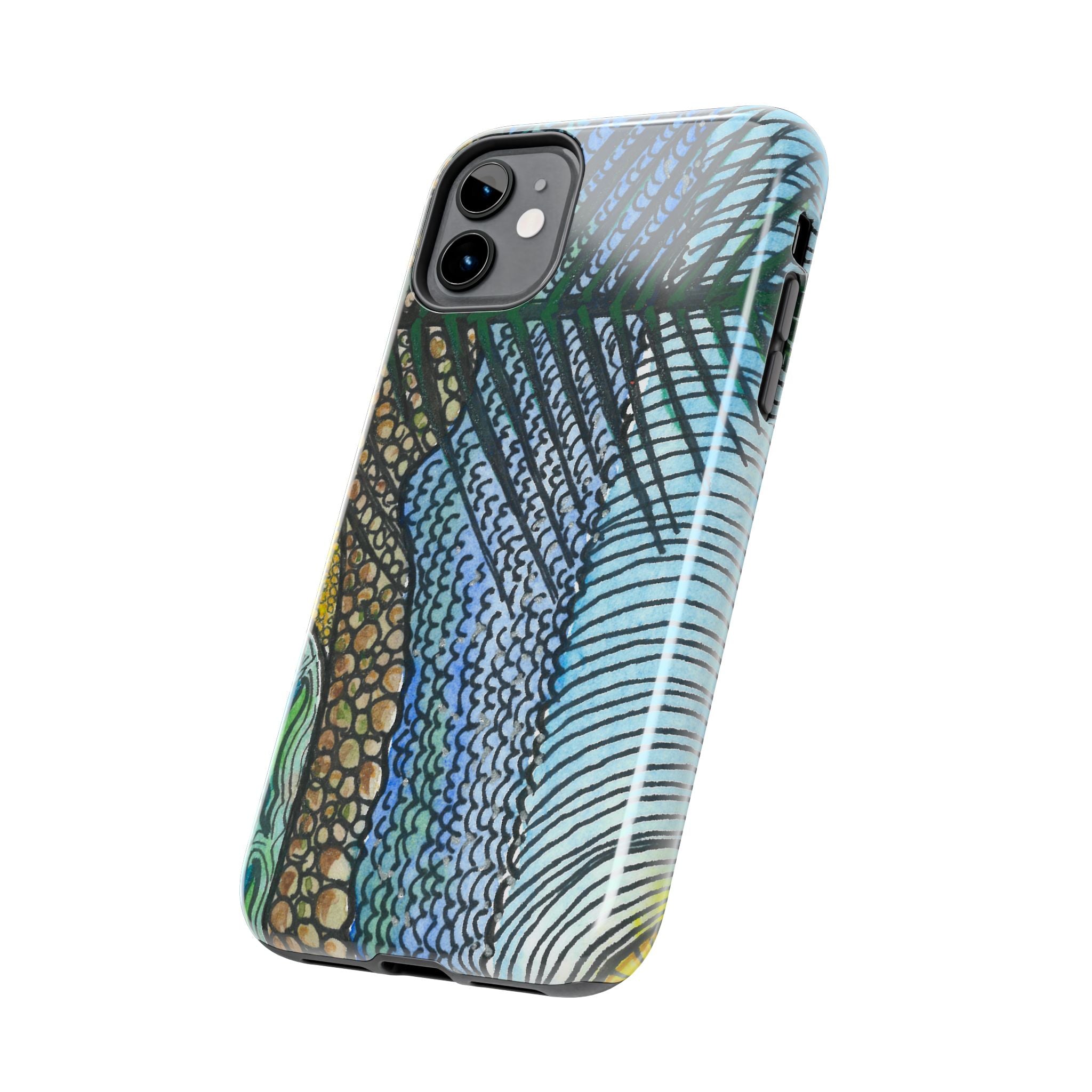 Tough Phone Case - All iPhones and Samsung Galaxys - Exciting Abstract Design #47 Cottesloe