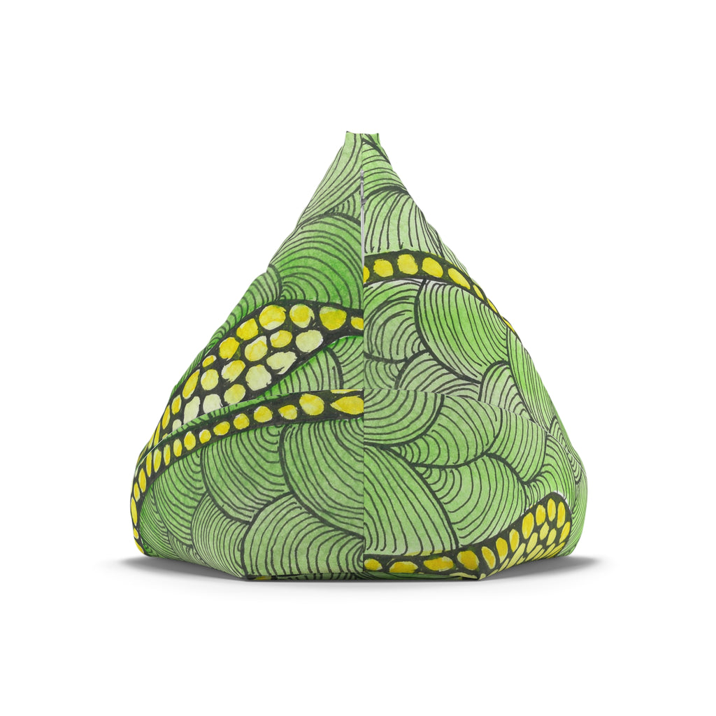 Bean Bag Chair Covers For Indoor & Outdoor - 2 Sizes - Exciting Abstract Design #13 Watcha Thinking