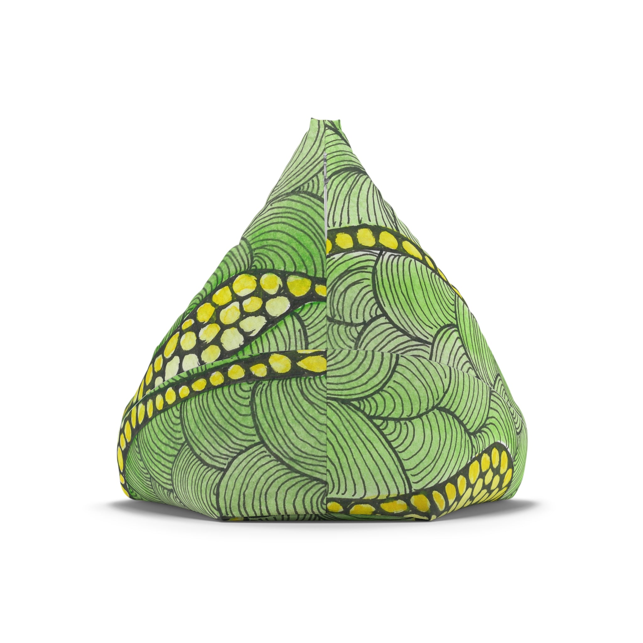 Bean Bag Chair Covers For Indoor & Outdoor - 2 Sizes - Exciting Abstract Design #13 Watcha Thinking