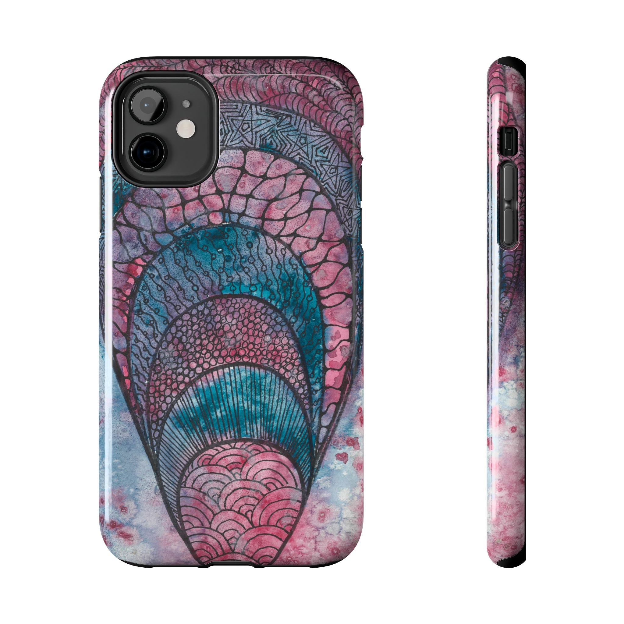 Tough Phone Case - All iPhones and Samsung Galaxys - Exciting Abstract Design #92 The Goddess Lives