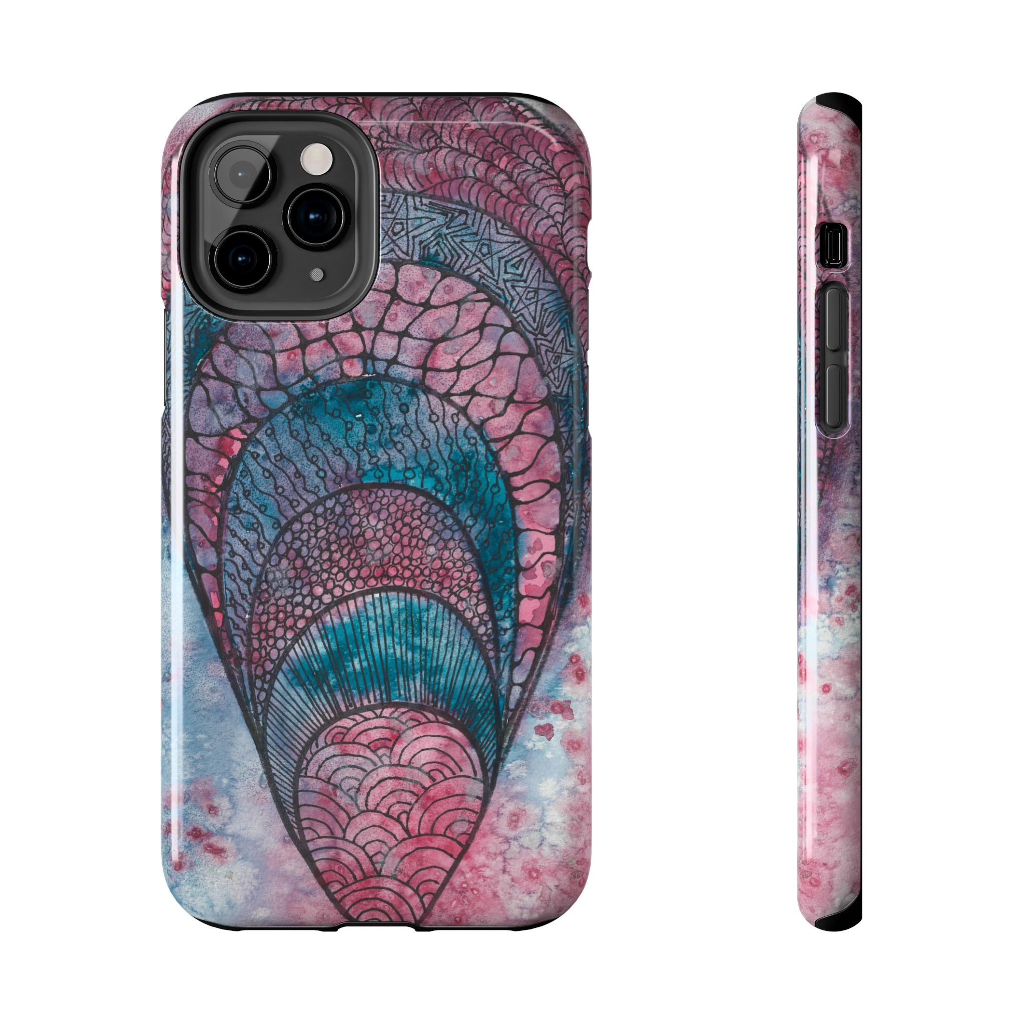 Tough Phone Case - All iPhones and Samsung Galaxys - Exciting Abstract Design #92 The Goddess Lives
