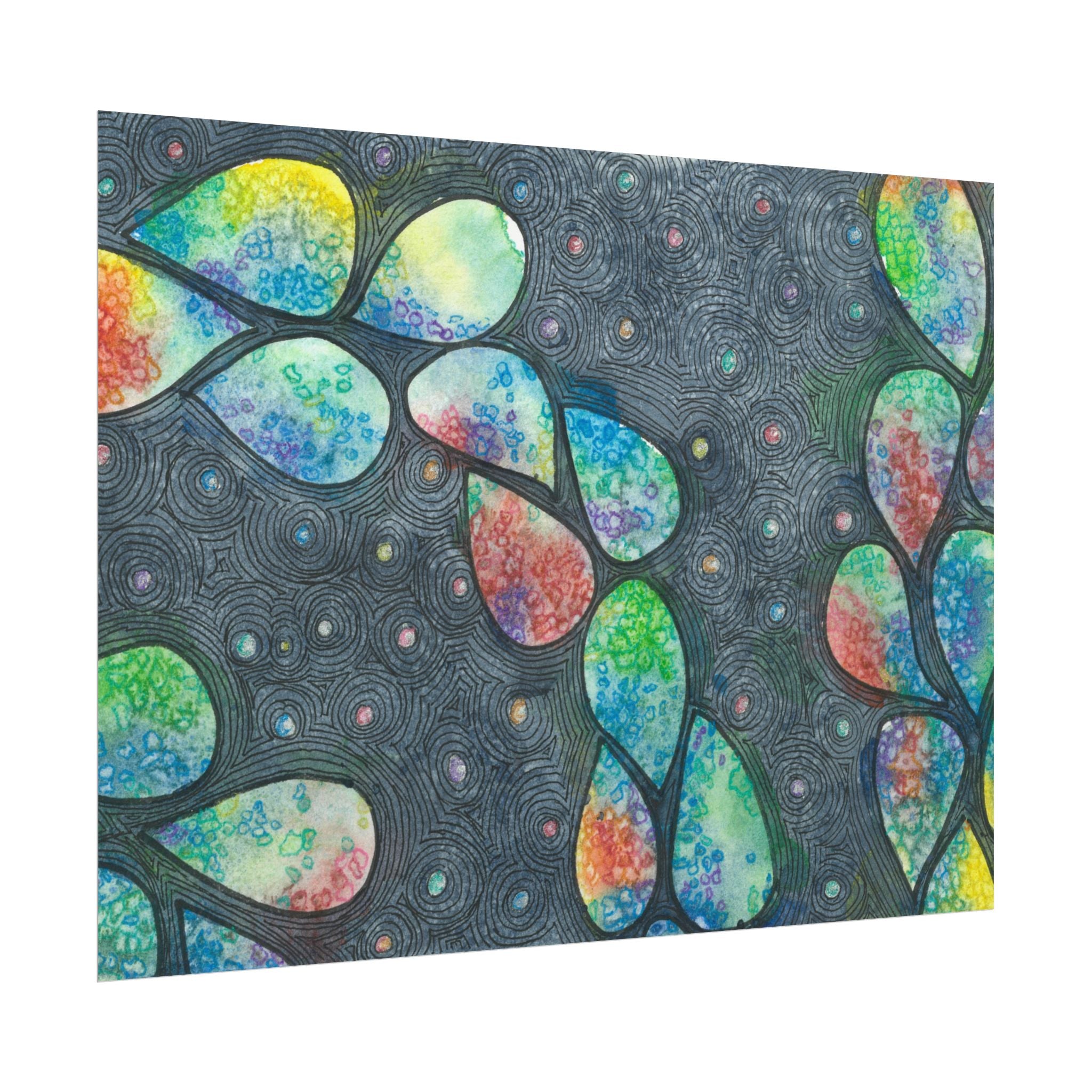 Large Colourful Wall Art, Posters & Prints, For Office, Bedroom or Living Room, or Special Gift #30 Give Us A Minute