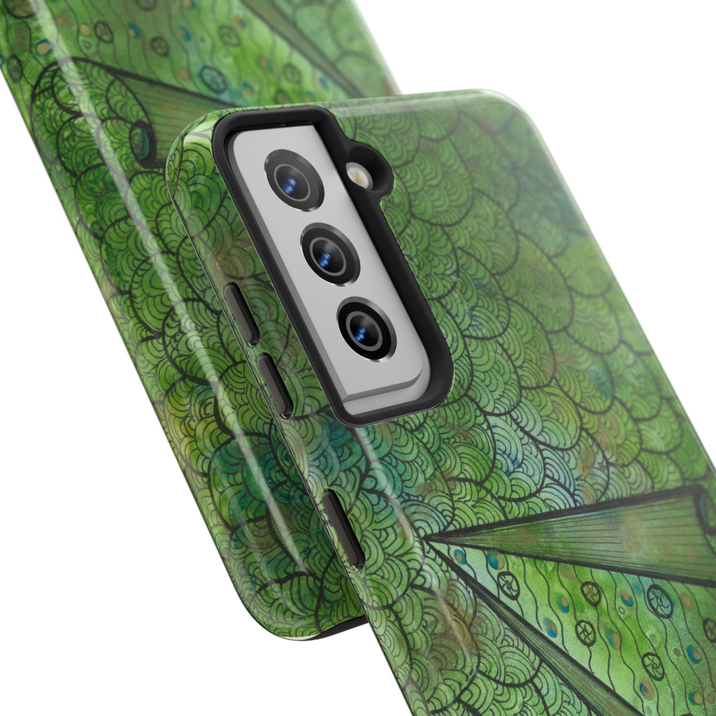 Tough Phone Case - All iPhones and Samsung Galaxys - Exciting Abstract Design #69 New Horizons