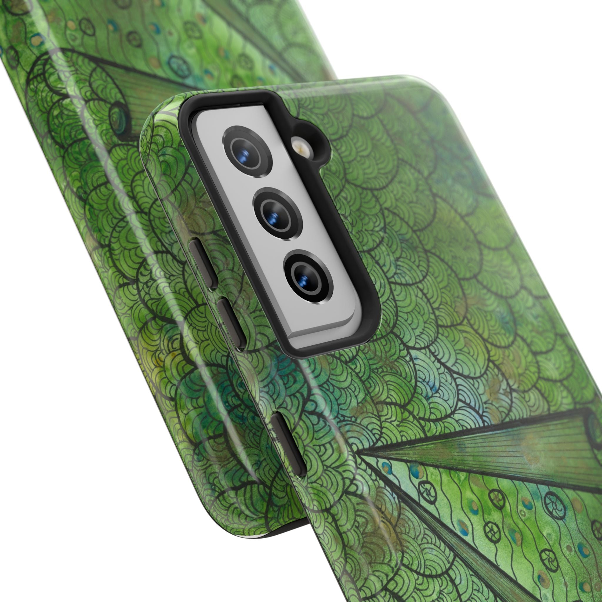 Tough Phone Case - All iPhones and Samsung Galaxys - Exciting Abstract Design #69 New Horizons