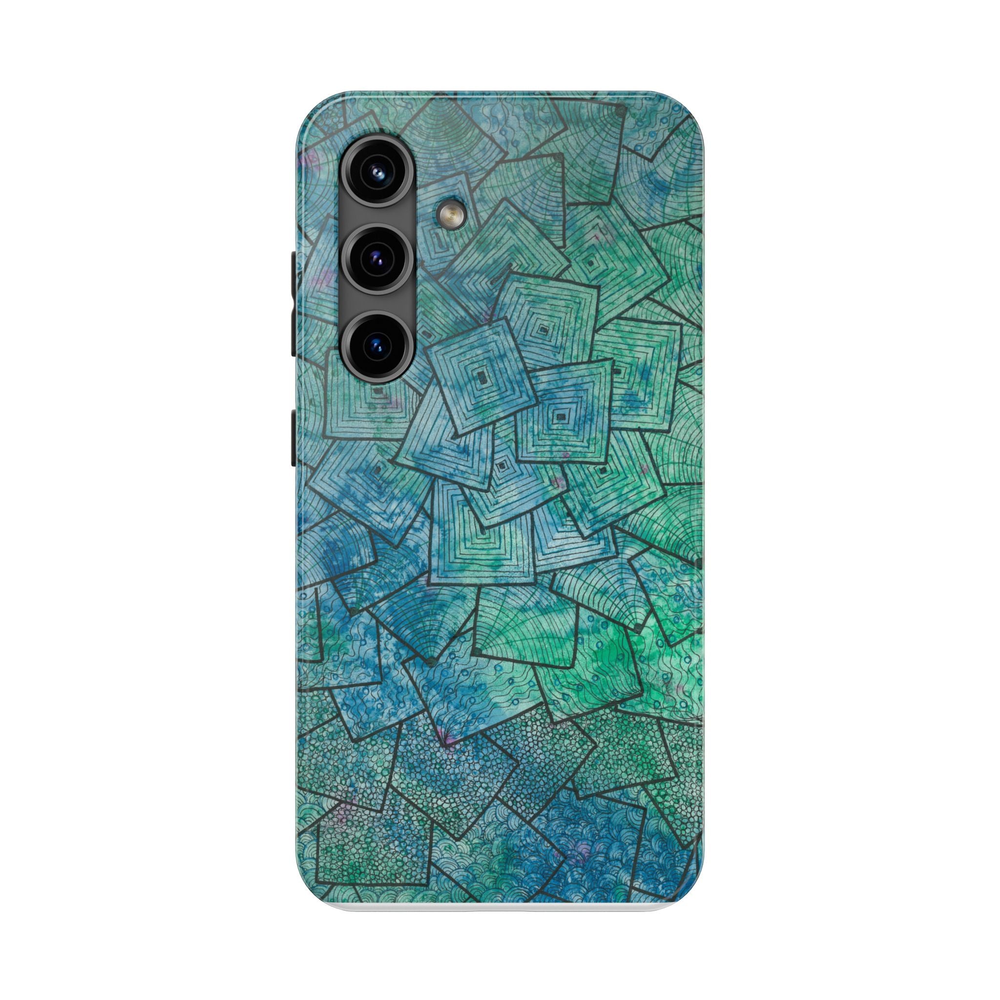 Tough Phone Case - All iPhones and Samsung Galaxys - Exciting Abstract Design #65 And The Answer Is
