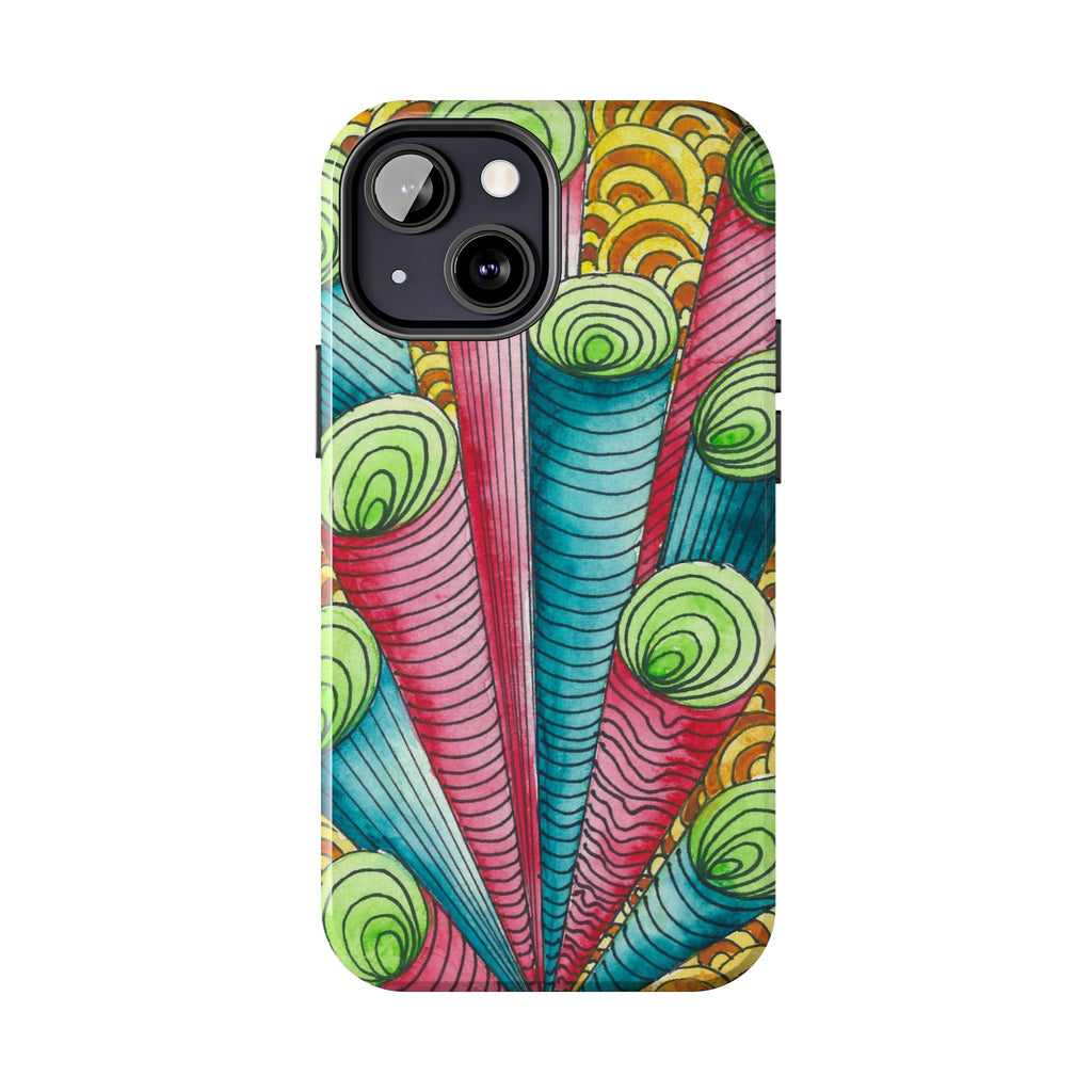 Tough Phone Case - All iPhones and Samsung Galaxys - Exciting Abstract Design #93 On A Mission