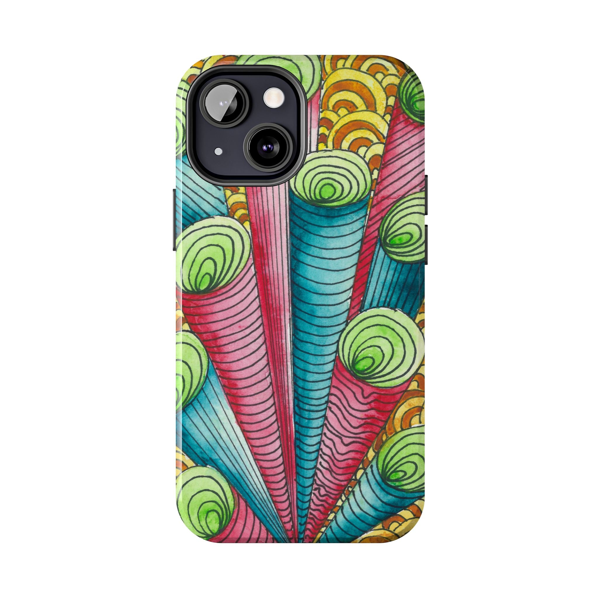 Tough Phone Case - All iPhones and Samsung Galaxys - Exciting Abstract Design #93 On A Mission