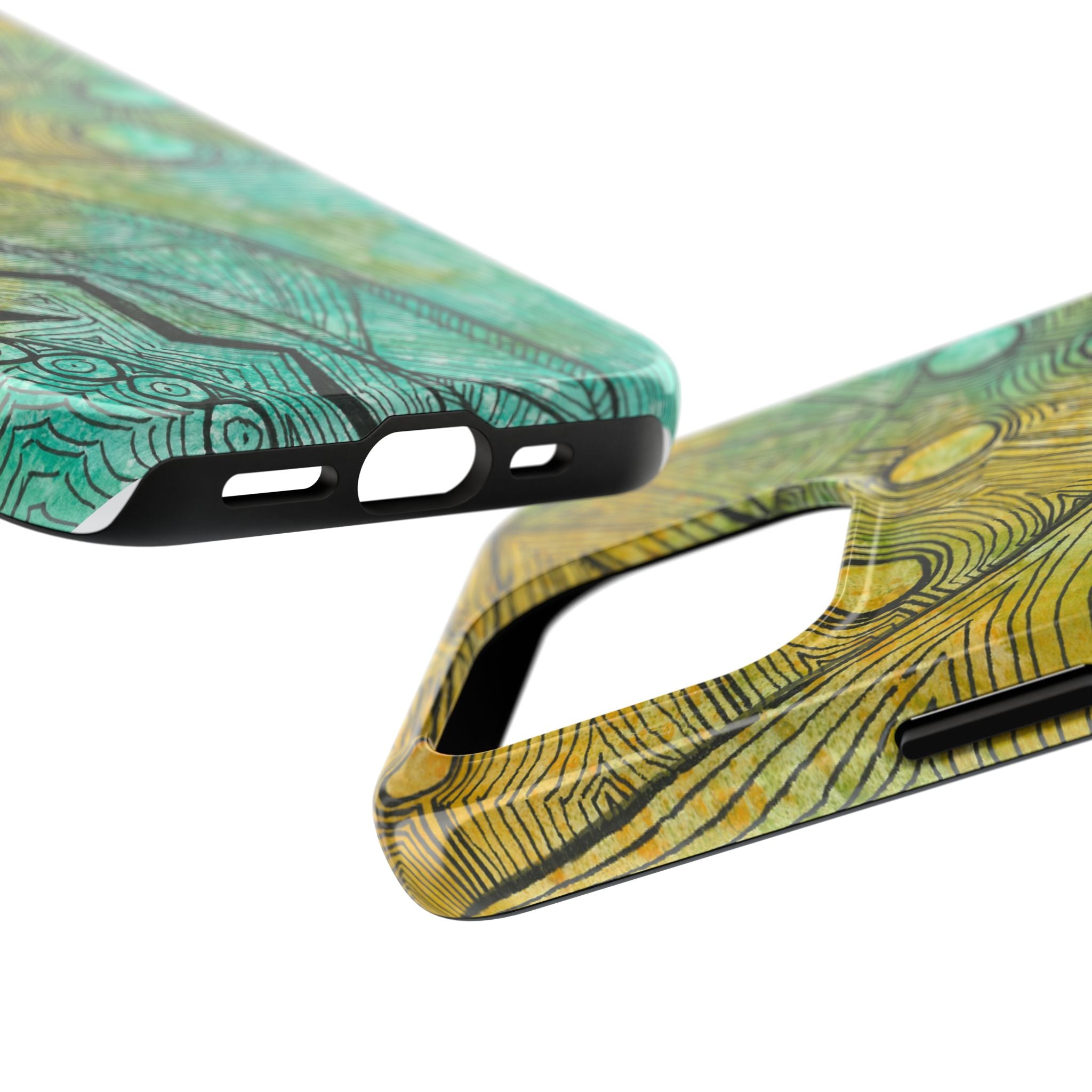 Tough Phone Case - All iPhones and Samsung Galaxys - Exciting Abstract Design #27 Come What May