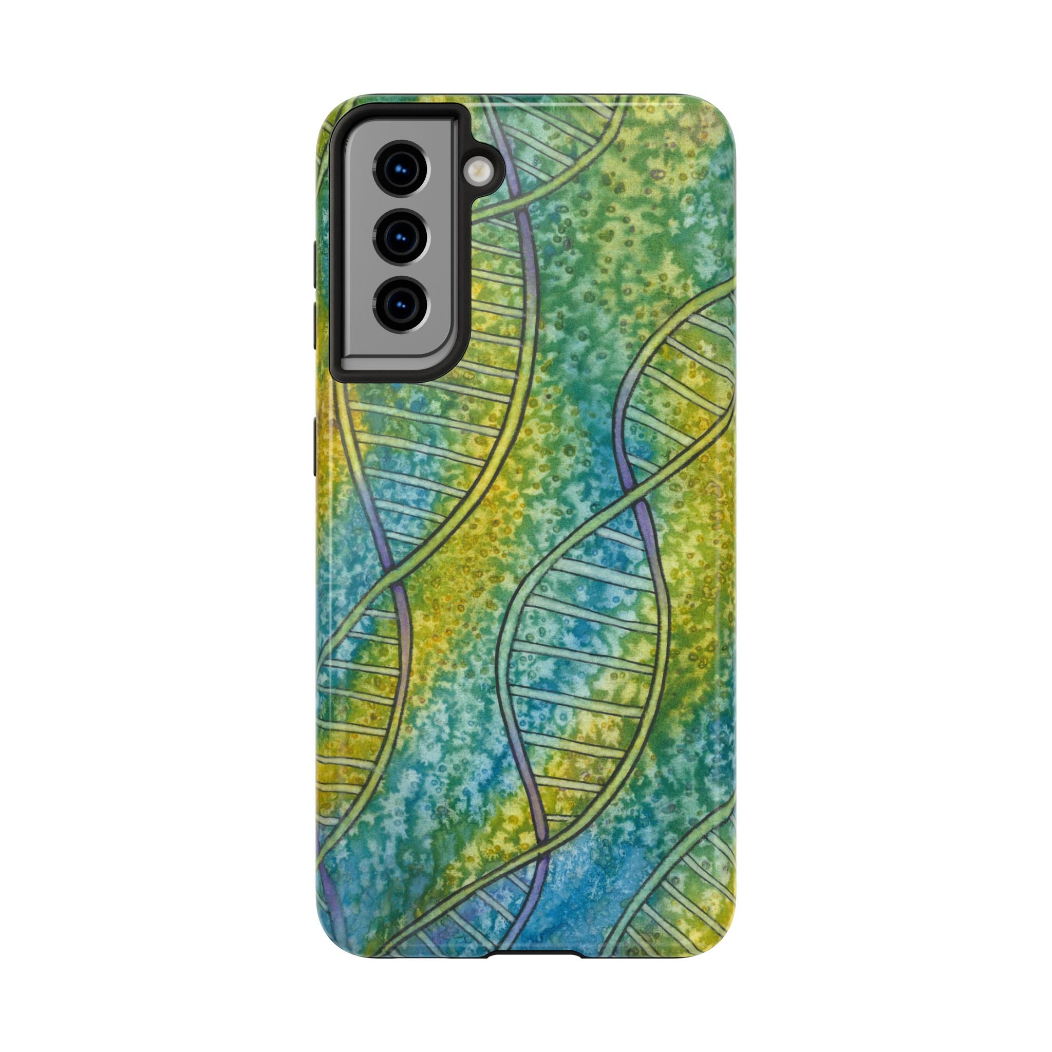 Tough Phone Case - All iPhones and Samsung Galaxys - Exciting Abstract Design #99 Crop of DNA
