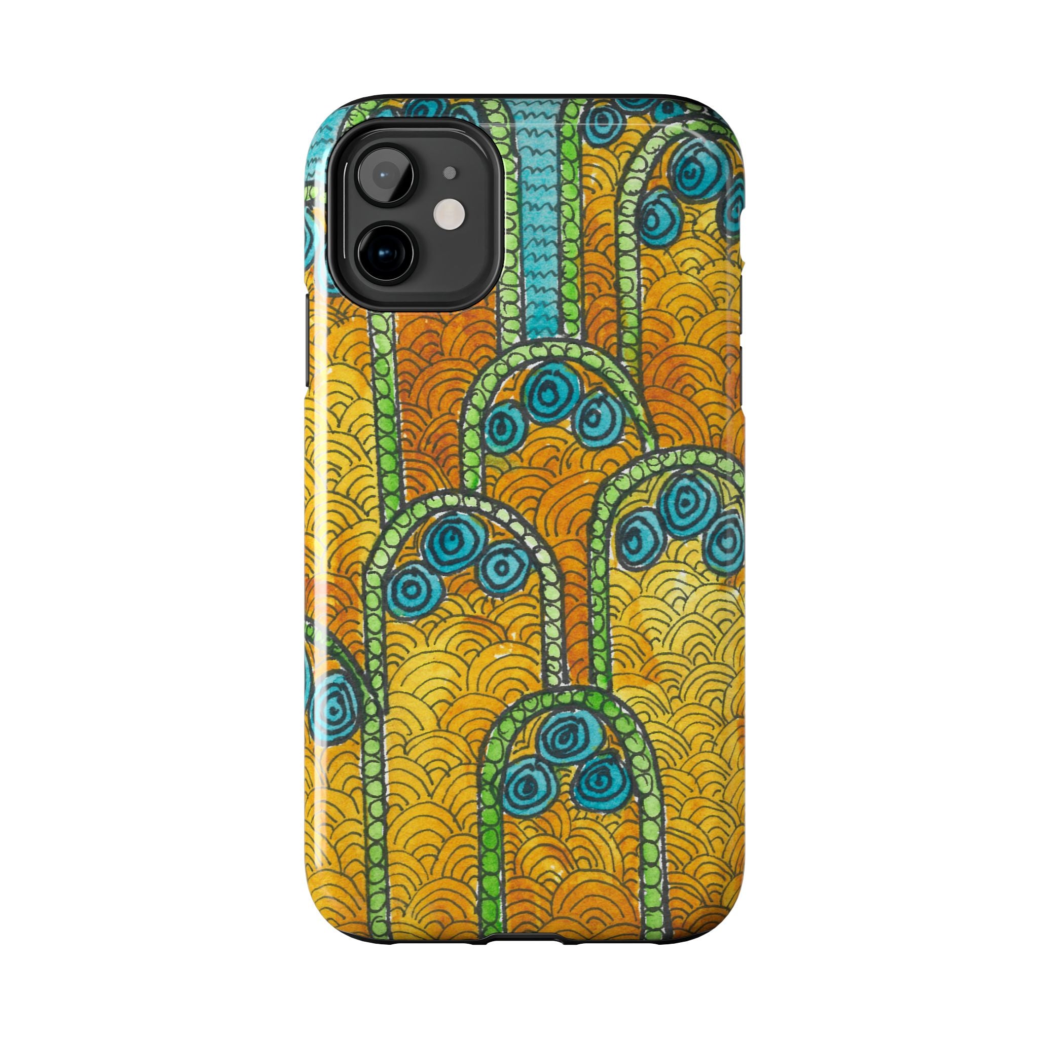 Tough Phone Case - All iPhones and Samsung Galaxys - Exciting Abstract Design #87 Belgrade Impressions - Serbia