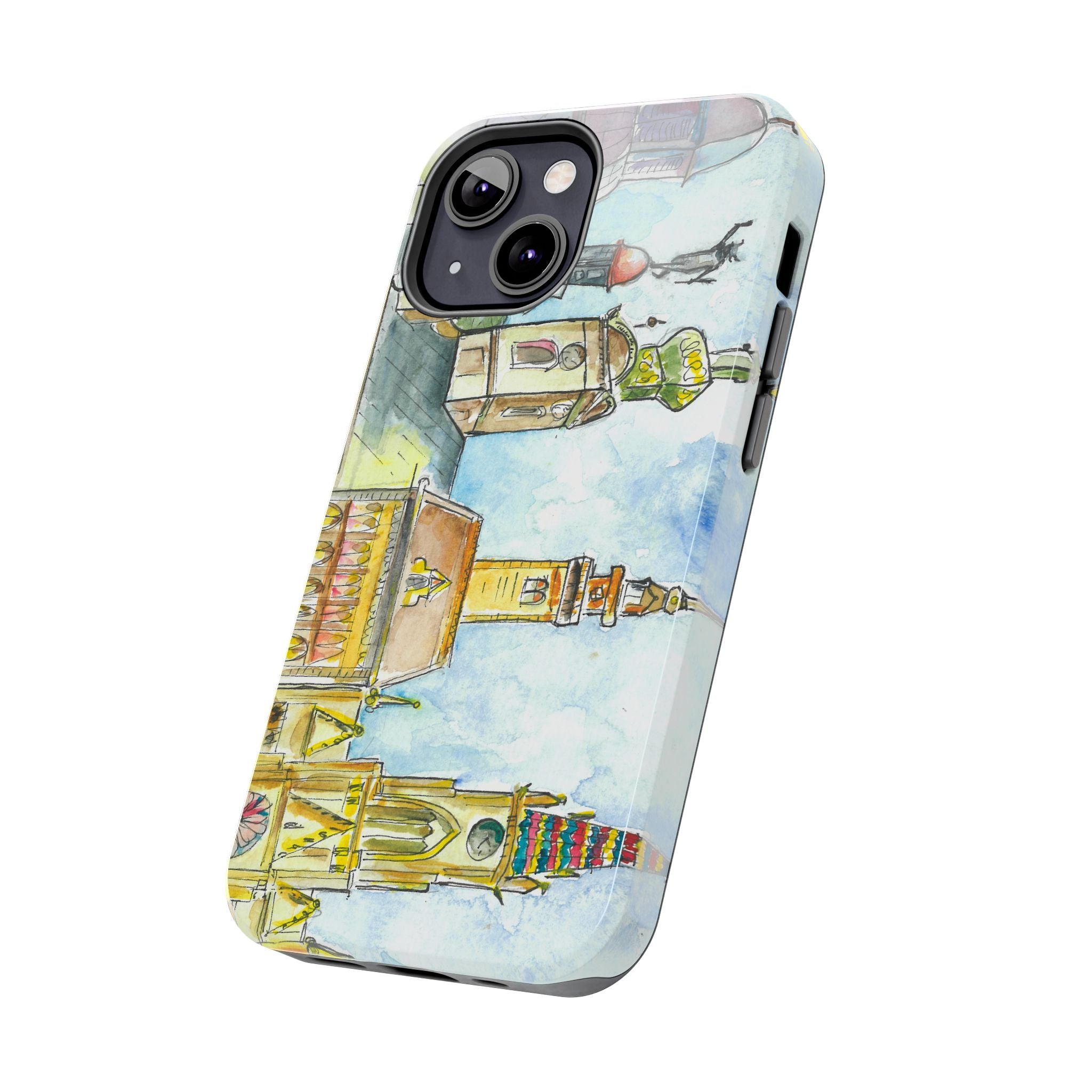 Tough Phone Case - All iPhones and Samsung Galaxys - Exciting Abstract Design #95 Beautiful Novi Sad - Serbia