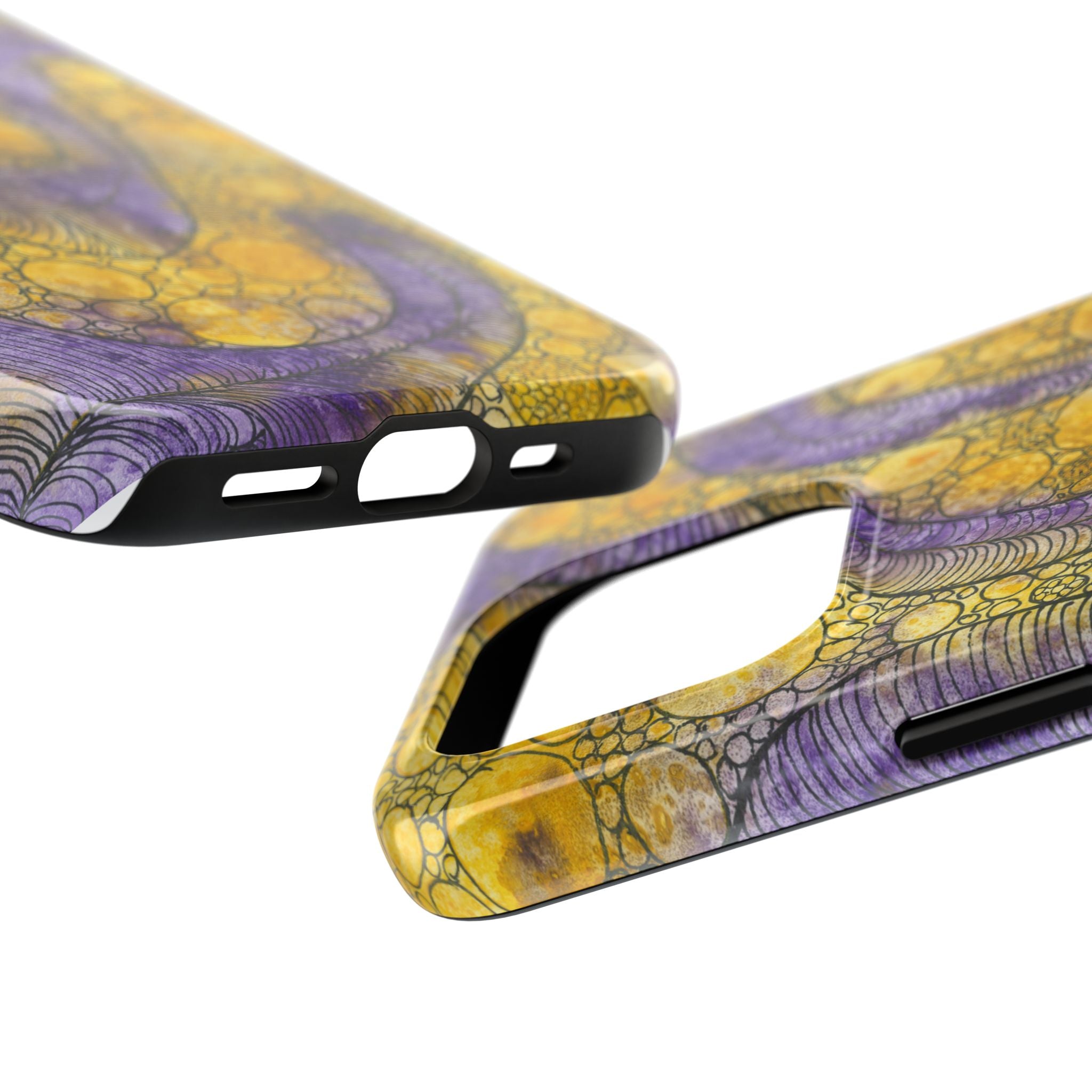 Tough Phone Case - All iPhones and Samsung Galaxys - Exciting Abstract Design #64 Is Now A Good Time?