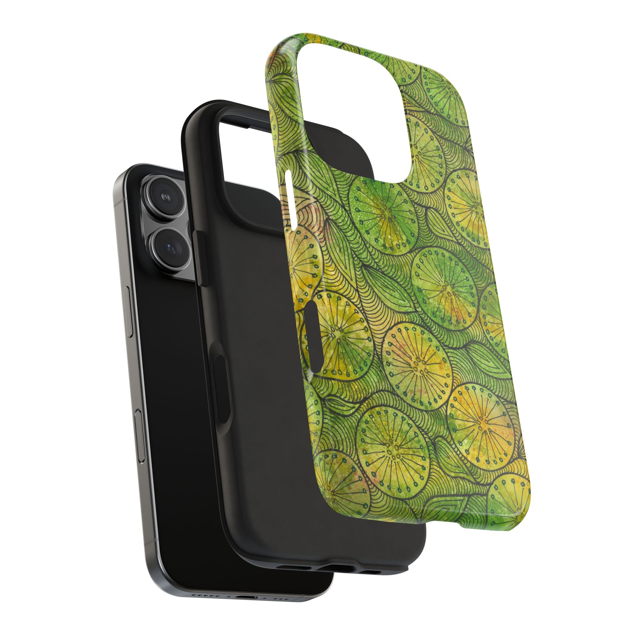 Tough Phone Case - All iPhones and Samsung Galaxys - Exciting Abstract Design #63 Margarita Mondays