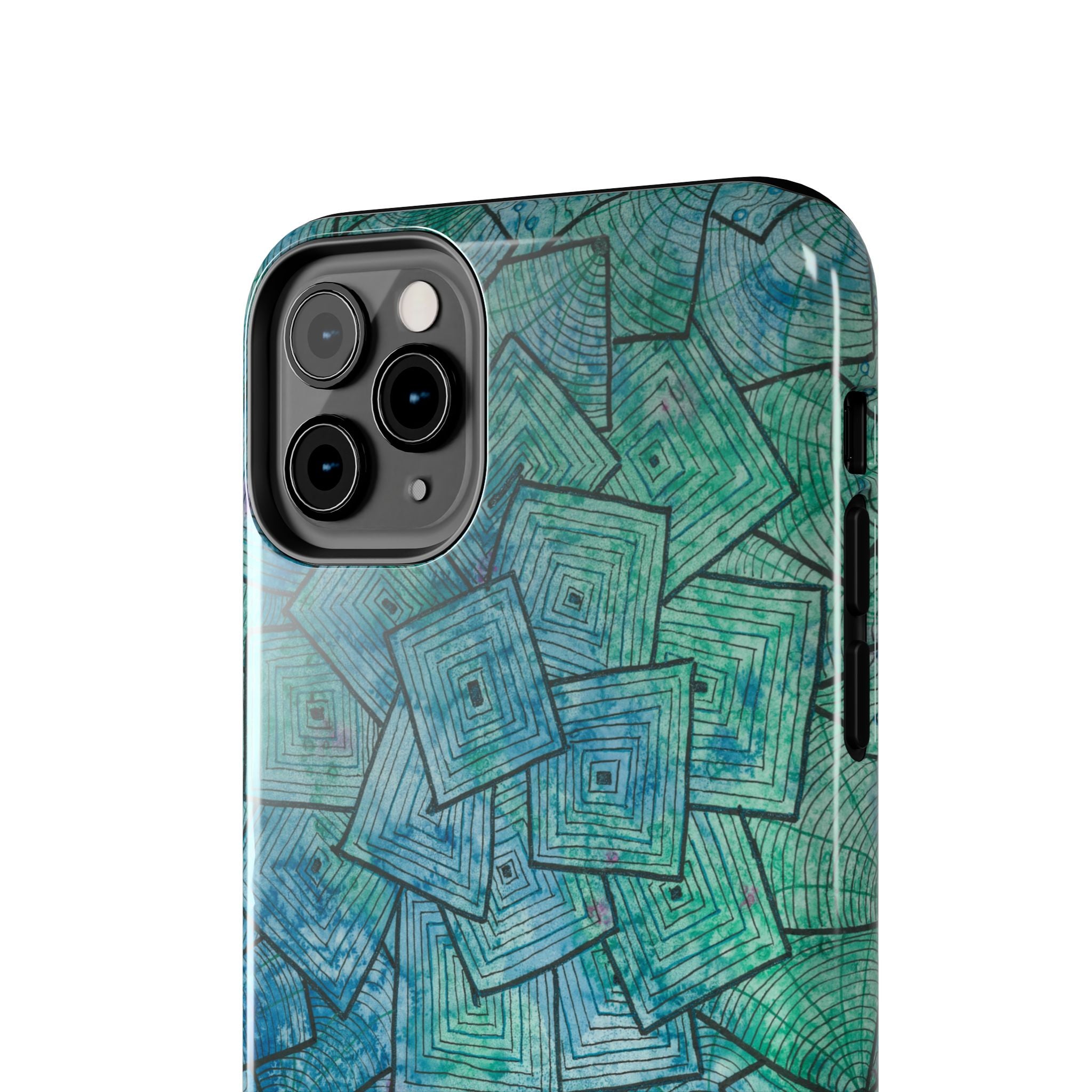 Tough Phone Case - All iPhones and Samsung Galaxys - Exciting Abstract Design #65 And The Answer Is