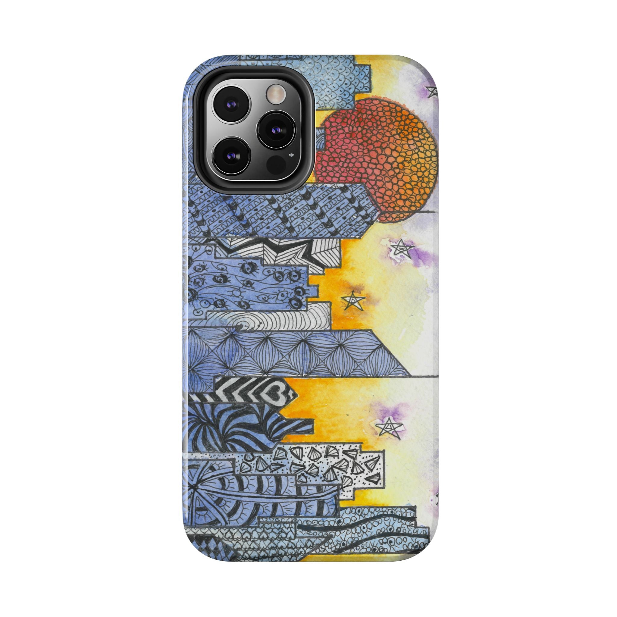 Tough Phone Case - All iPhones and Samsung Galaxys - Exciting Abstract Design #5 In The Shadows