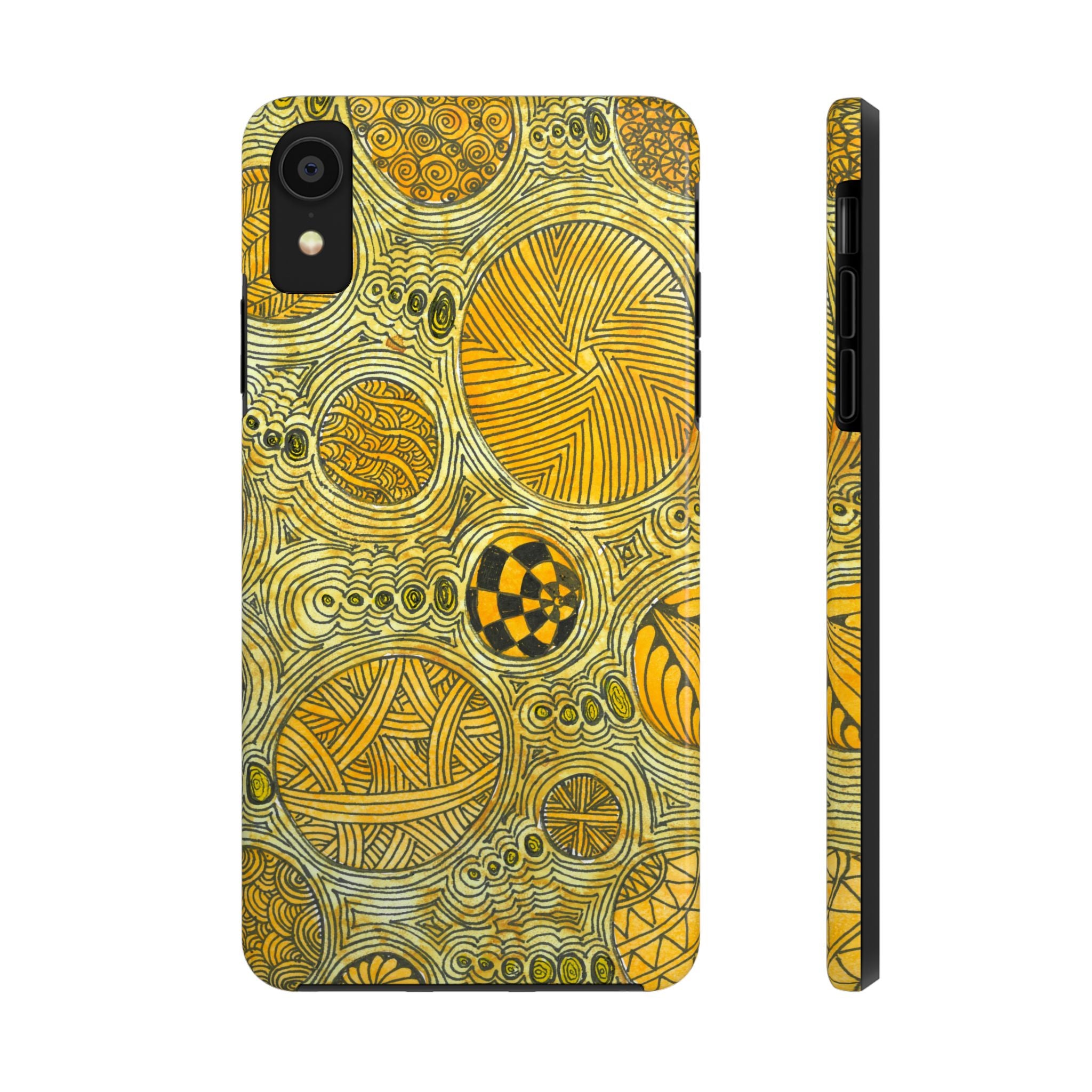 Tough Phone Case - All iPhones and Samsung Galaxys - Exciting Abstract Design #38 The Conversationalist