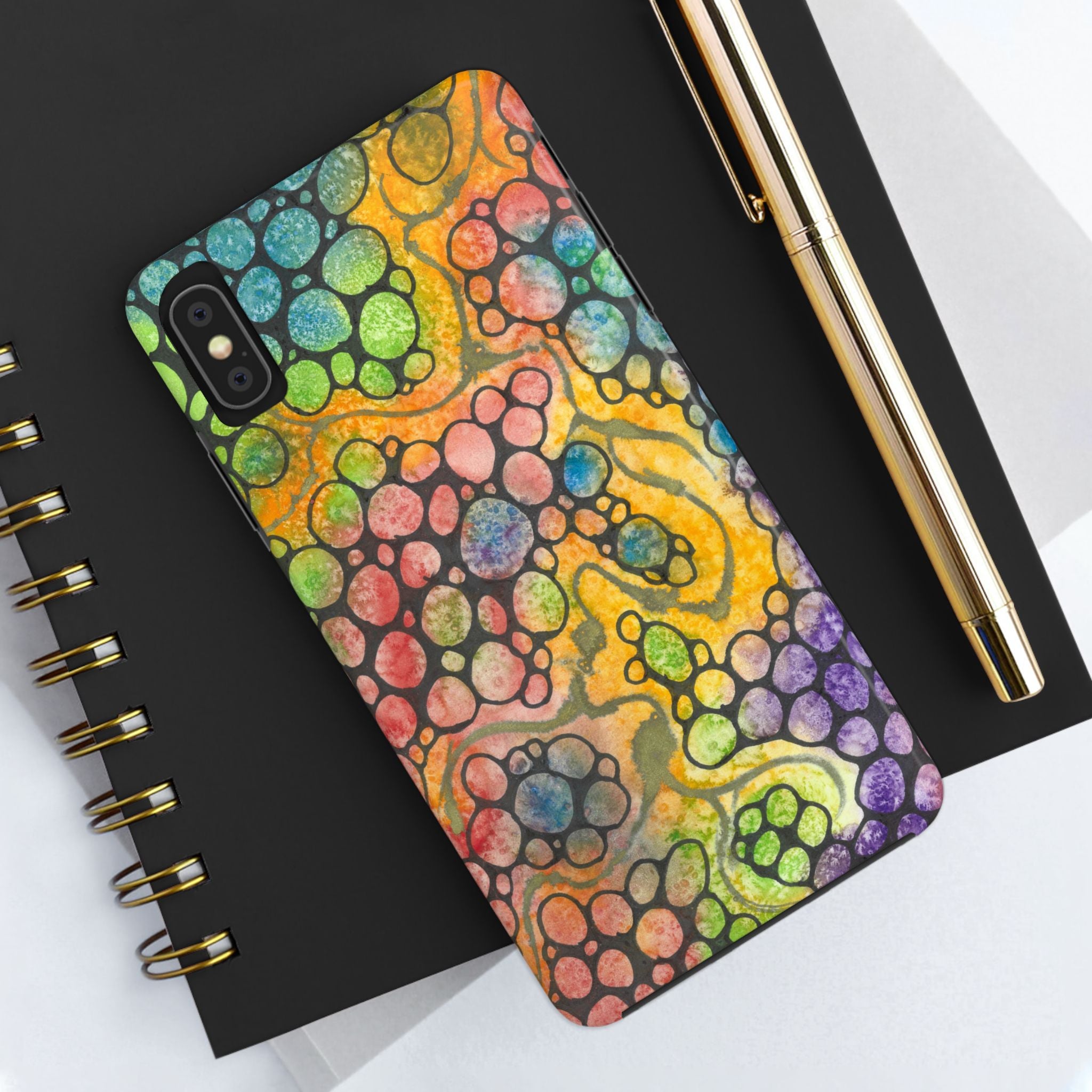 Tough Phone Case - All iPhones and Samsung Galaxys - Exciting Abstract Design #77 River Of Dreams
