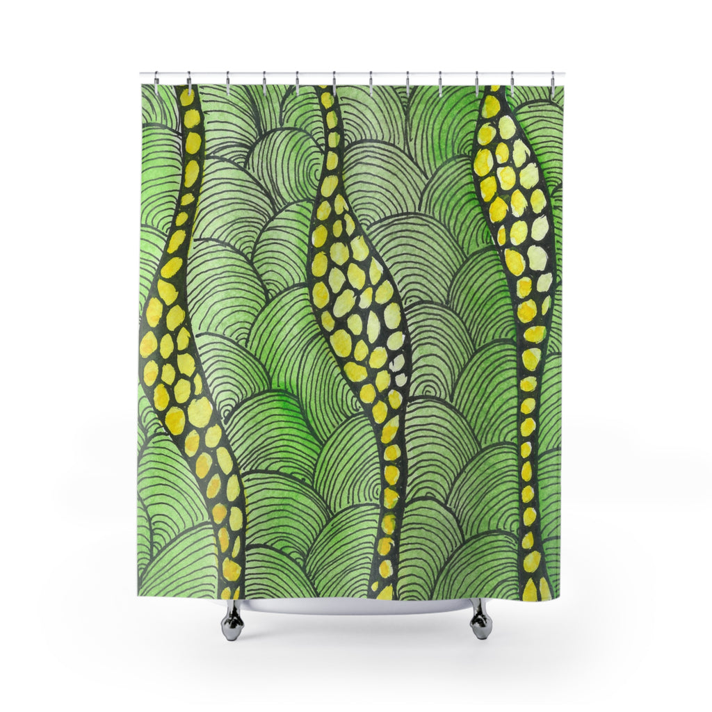 Beautiful Shower Curtains to Refresh Your Bathroom. Colourful Abstract Designs. Perfect For Your Bathroom or Special House-Warming Gift #13 Watcha Thinking