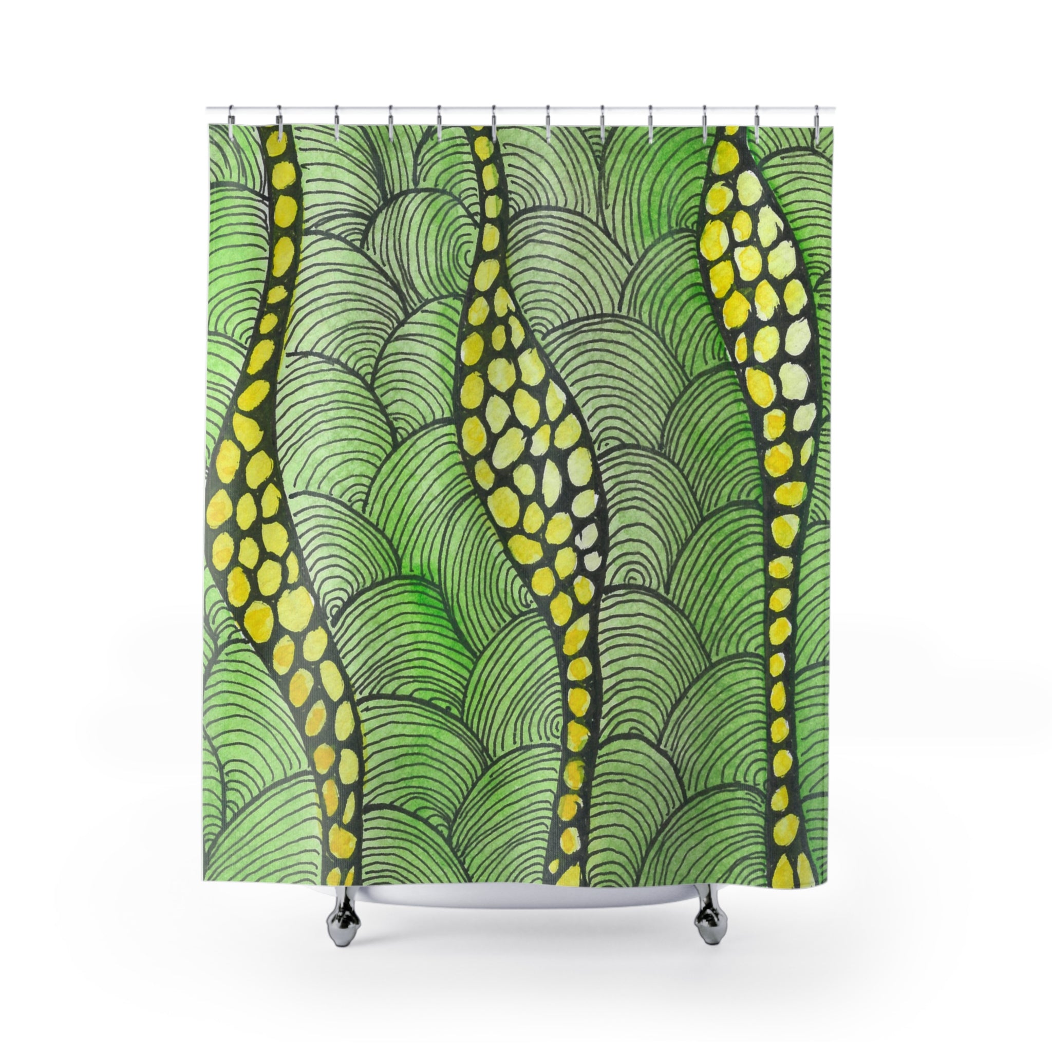 Beautiful Shower Curtains to Refresh Your Bathroom. Colourful Abstract Designs. Perfect For Your Bathroom or Special House-Warming Gift #13 Watcha Thinking