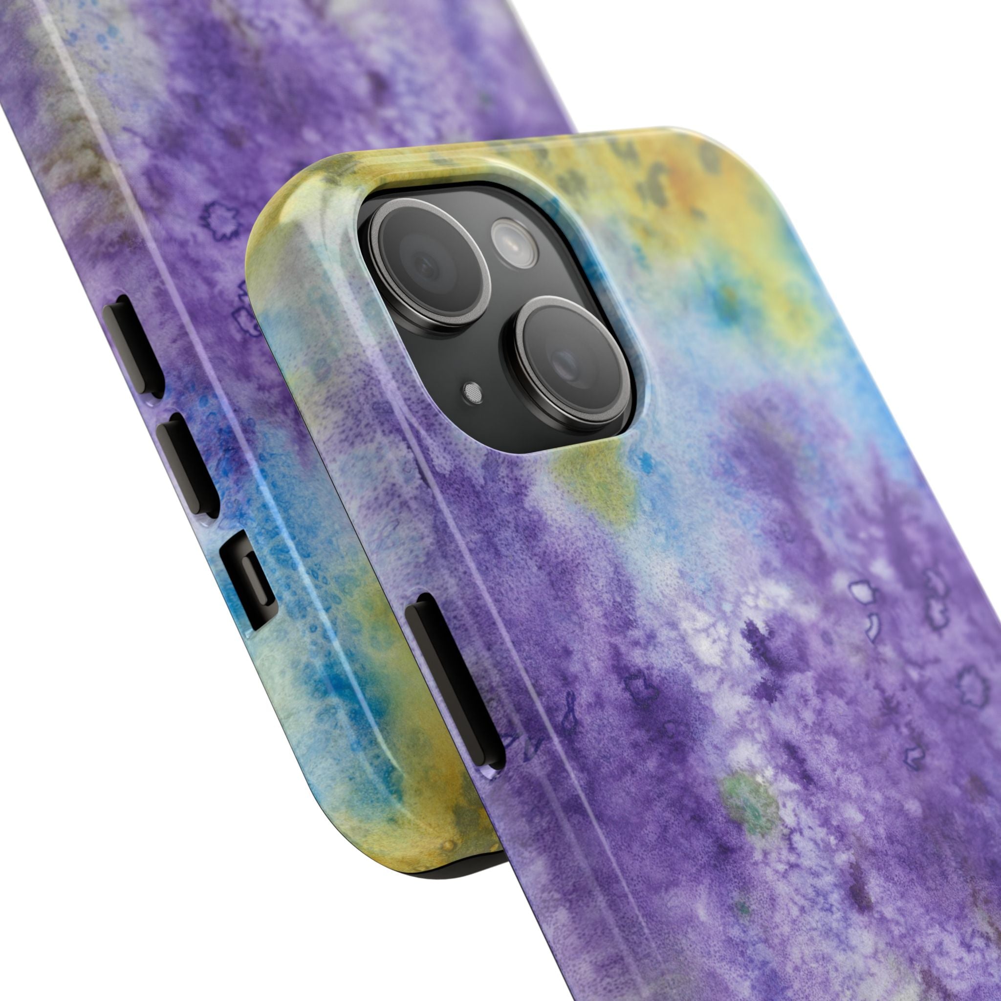 Tough Phone Case - All iPhones and Samsung Galaxys - Exciting Abstract Design #74 Lavender Fields