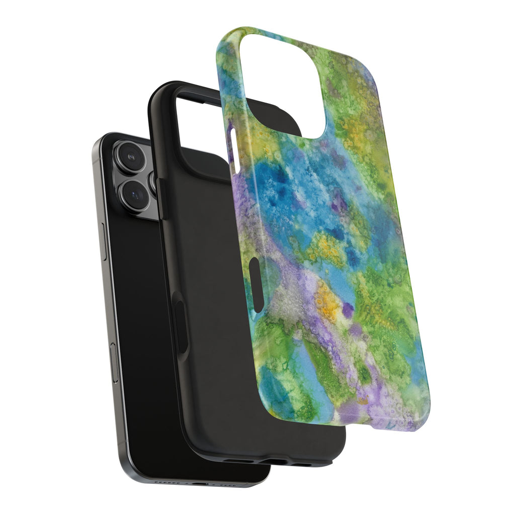 Tough Phone Case - All iPhones and Samsung Galaxys - Exciting Abstract Design #60 Happy Holidays