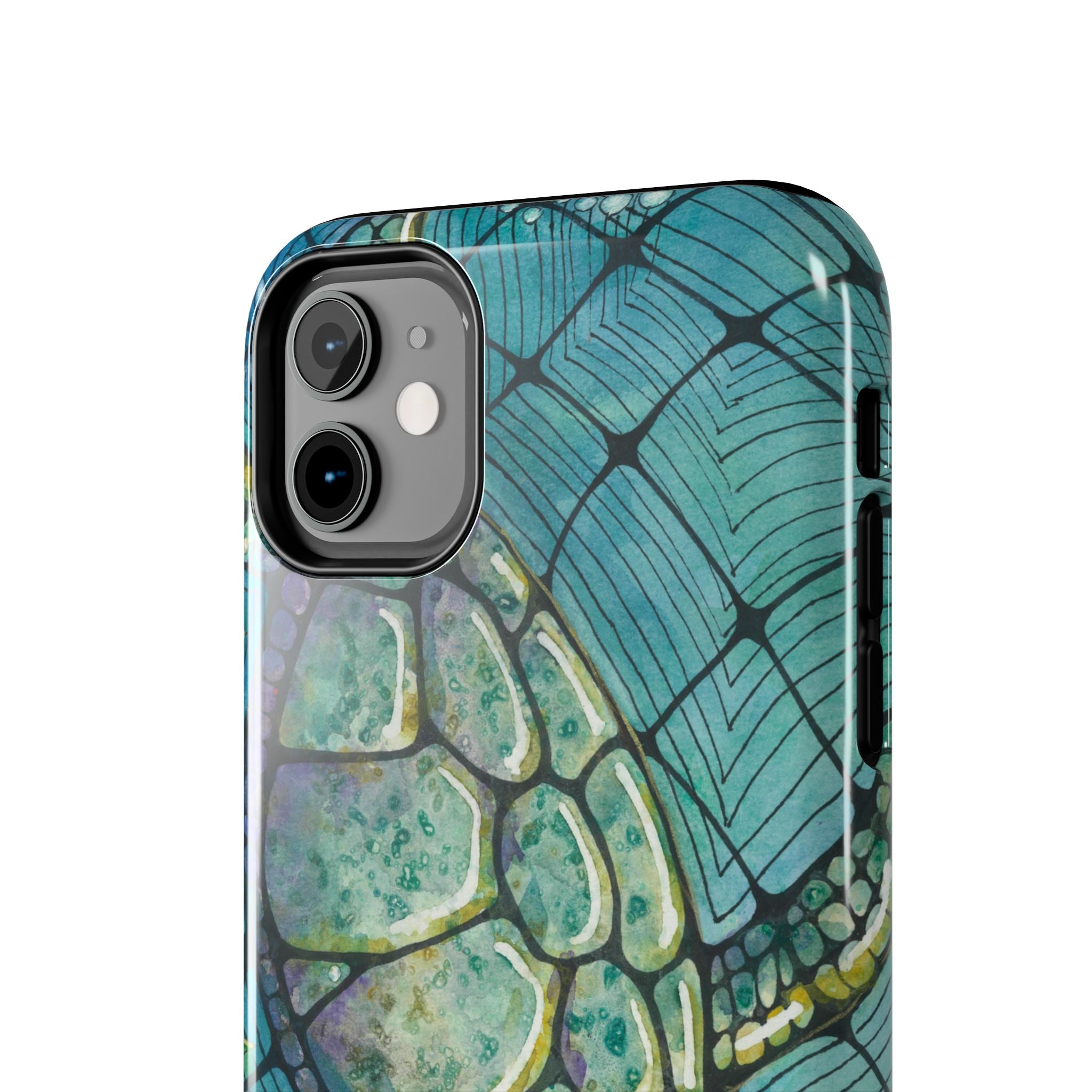 Tough Phone Case - All iPhones and Samsung Galaxys - Exciting Abstract Design #73 Turtling Along