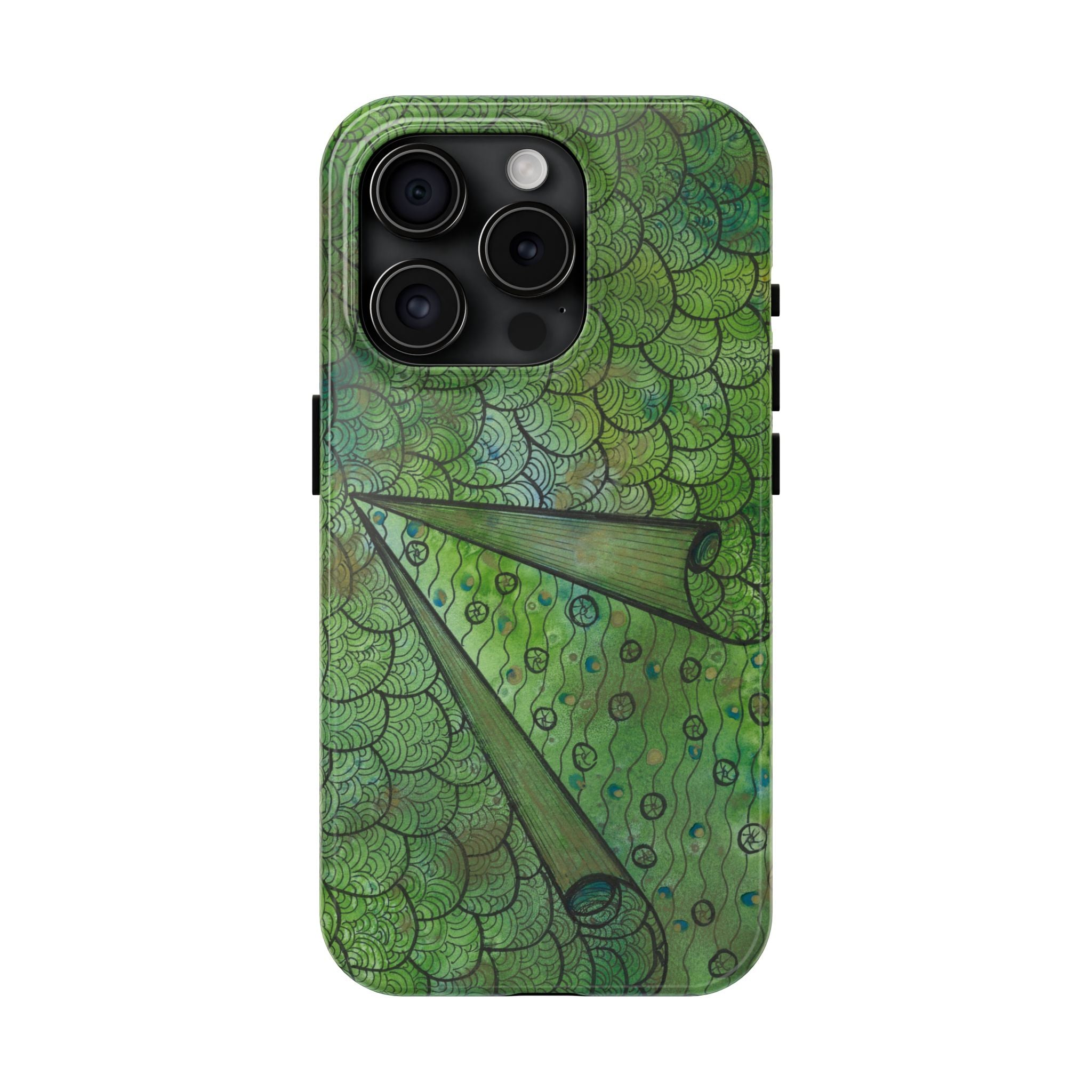 Tough Phone Case - All iPhones and Samsung Galaxys - Exciting Abstract Design #69 New Horizons