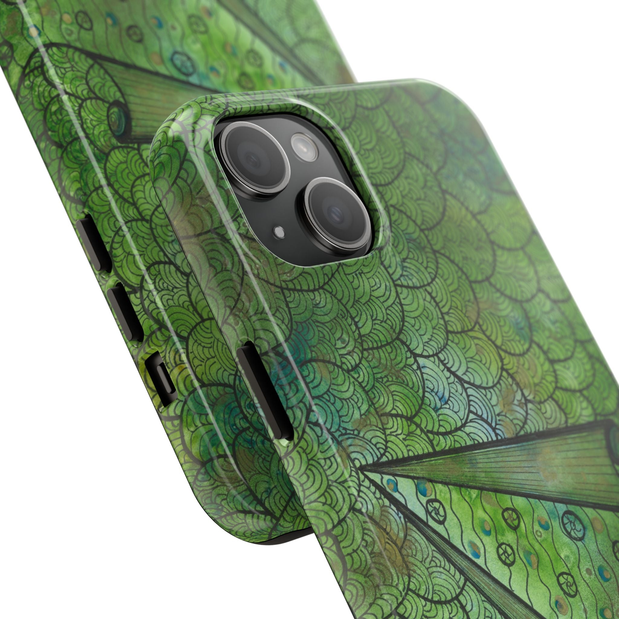 Tough Phone Case - All iPhones and Samsung Galaxys - Exciting Abstract Design #69 New Horizons