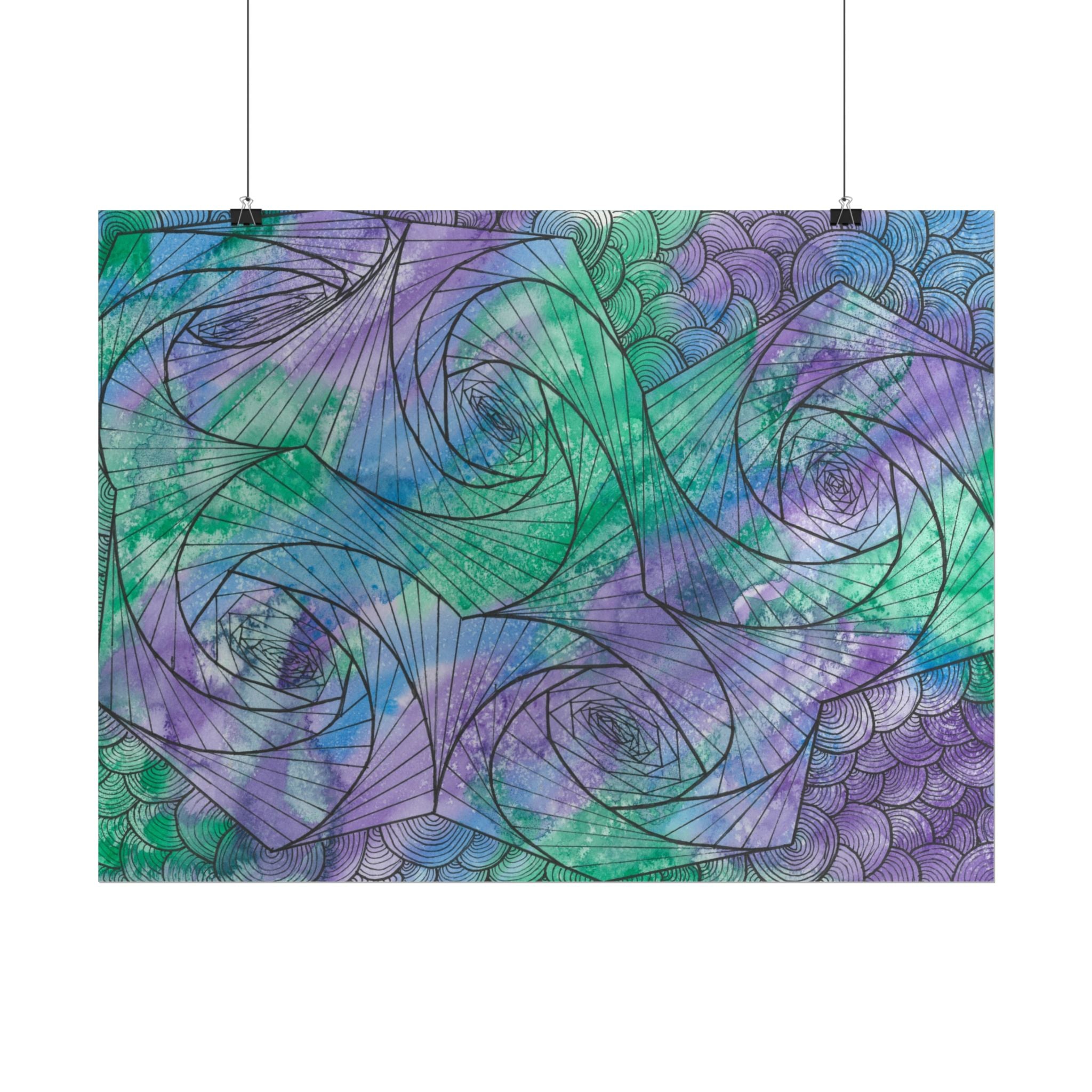 Large Colourful Wall Art, Posters & Prints, For Office, Bedroom or Living Room, or Special Gift #50 If Not Now When