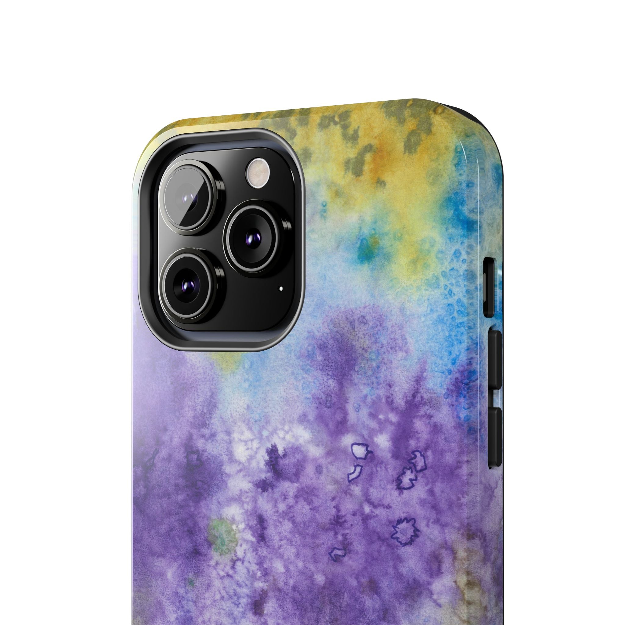 Tough Phone Case - All iPhones and Samsung Galaxys - Exciting Abstract Design #74 Lavender Fields