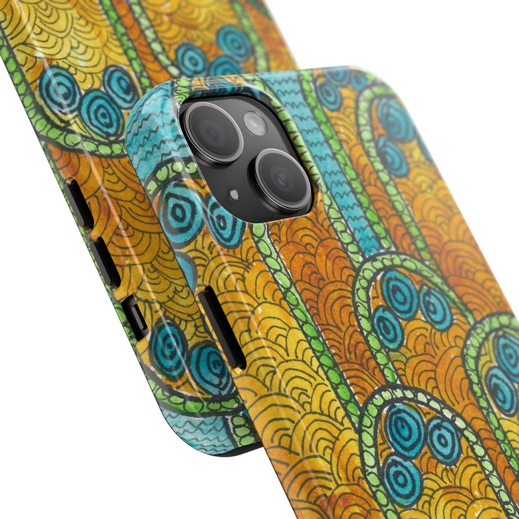 Tough Phone Case - All iPhones and Samsung Galaxys - Exciting Abstract Design #87 Belgrade Impressions - Serbia