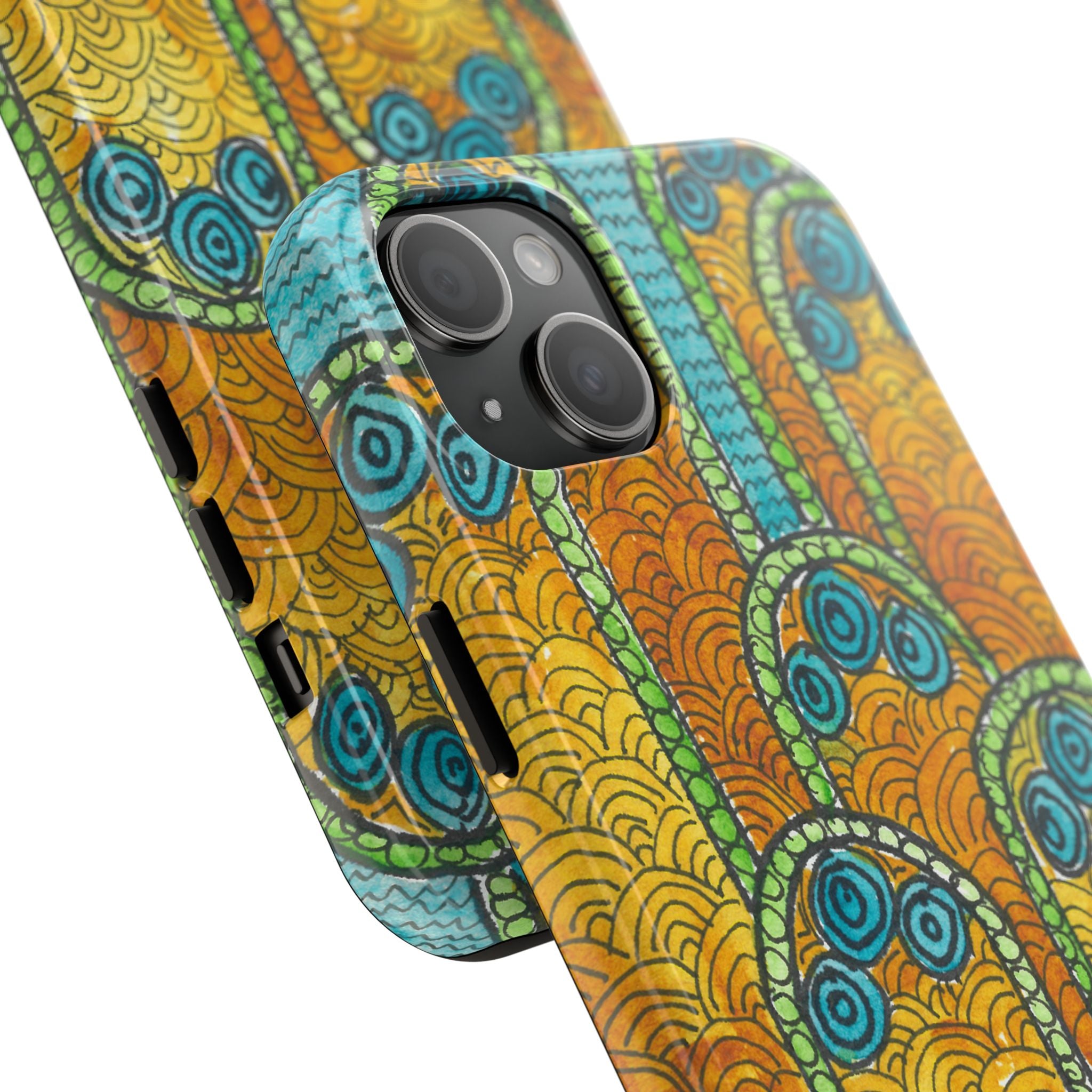 Tough Phone Case - All iPhones and Samsung Galaxys - Exciting Abstract Design #87 Belgrade Impressions - Serbia