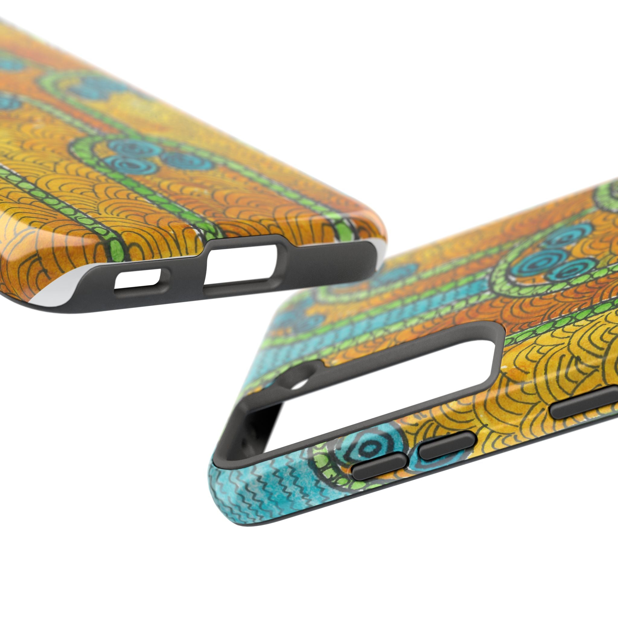 Tough Phone Case - All iPhones and Samsung Galaxys - Exciting Abstract Design #87 Belgrade Impressions - Serbia