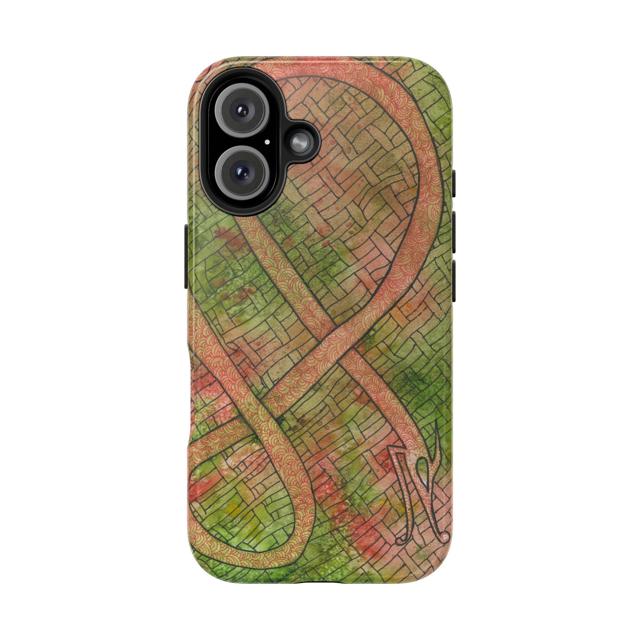 Tough Phone Case - All iPhones and Samsung Galaxys - Exciting Abstract Design #57 Celtic Flavours
