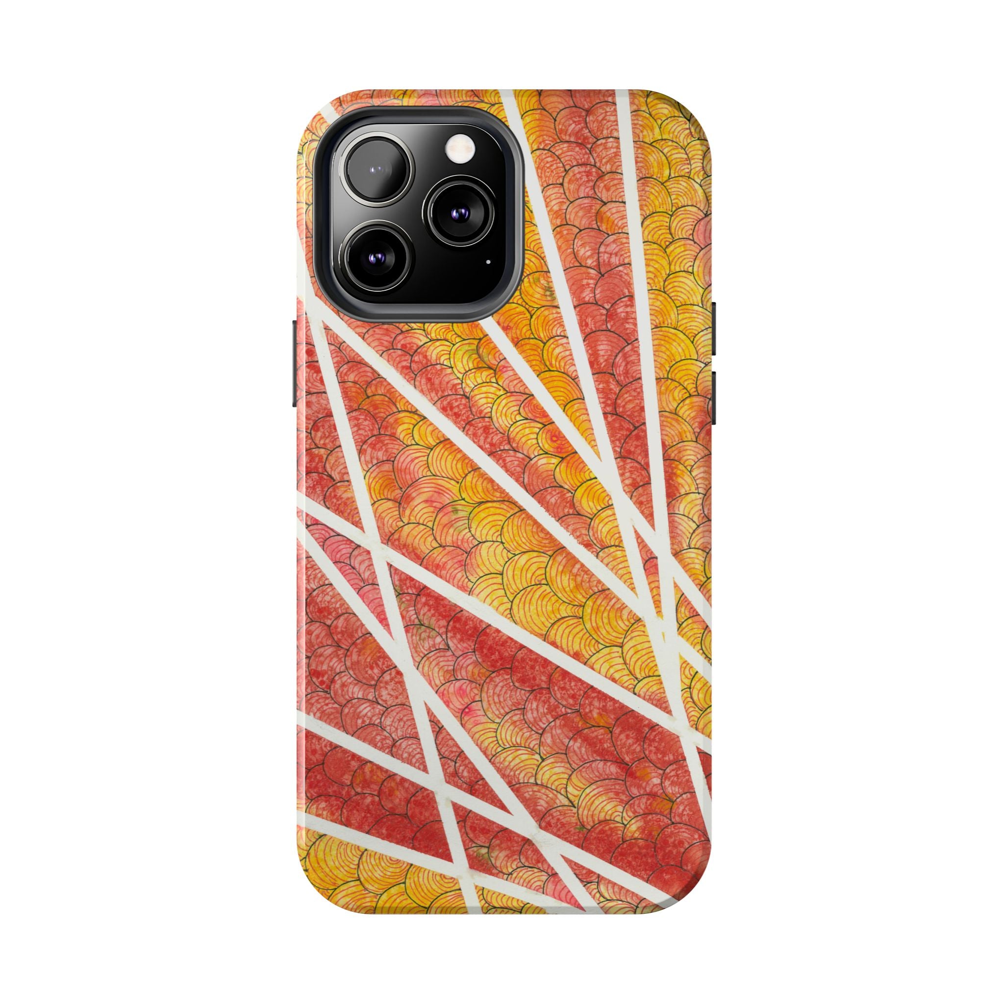 Tough Phone Case - All iPhones and Samsung Galaxys - Exciting Abstract Design #67 Max Mimosa