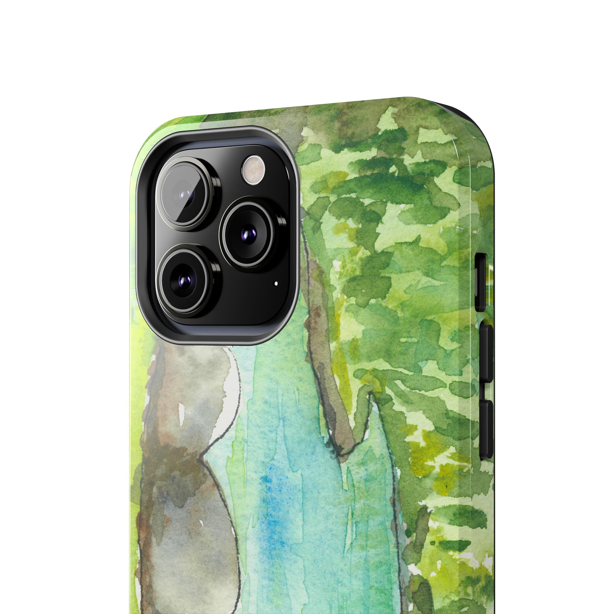 Tough Phone Case - All iPhones and Samsung Galaxys - Exciting Abstract Design #88 Tara River - Montenegro