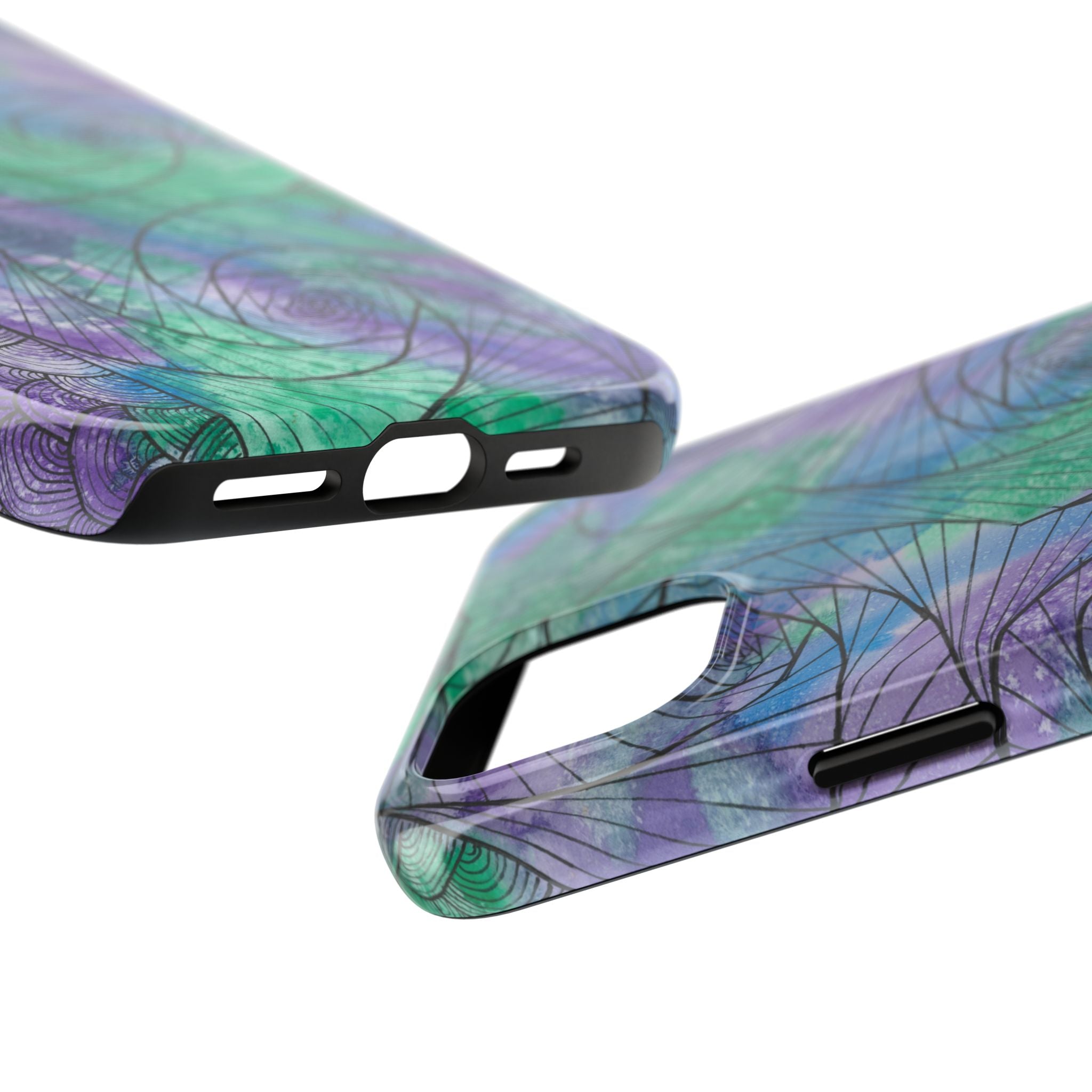 Tough Phone Case - All iPhones and Samsung Galaxys - Exciting Abstract Design  #50 If Not Now When
