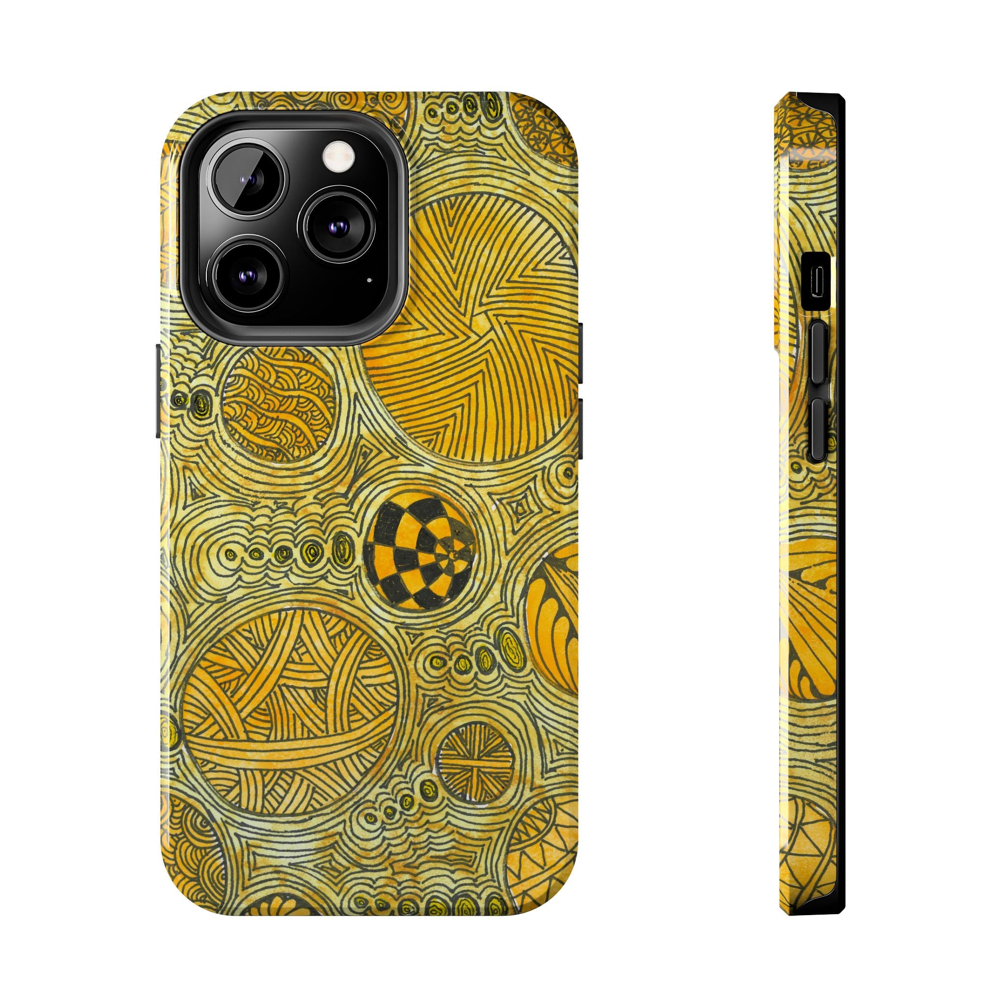 Tough Phone Case - All iPhones and Samsung Galaxys - Exciting Abstract Design #38 The Conversationalist