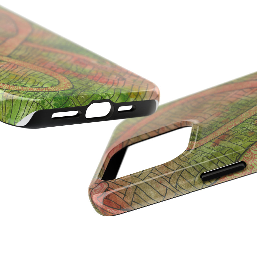 Tough Phone Case - All iPhones and Samsung Galaxys - Exciting Abstract Design #57 Celtic Flavours