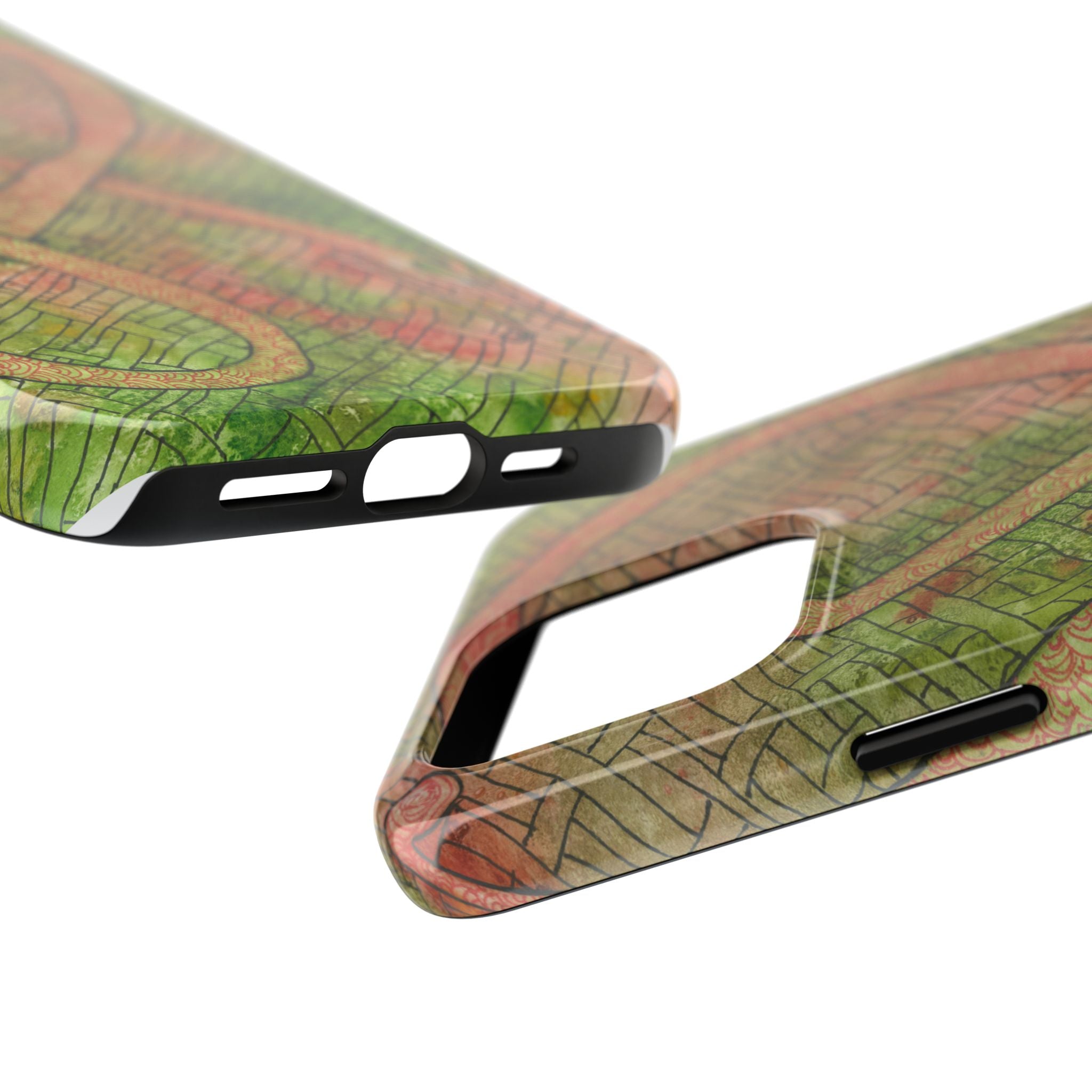 Tough Phone Case - All iPhones and Samsung Galaxys - Exciting Abstract Design #57 Celtic Flavours