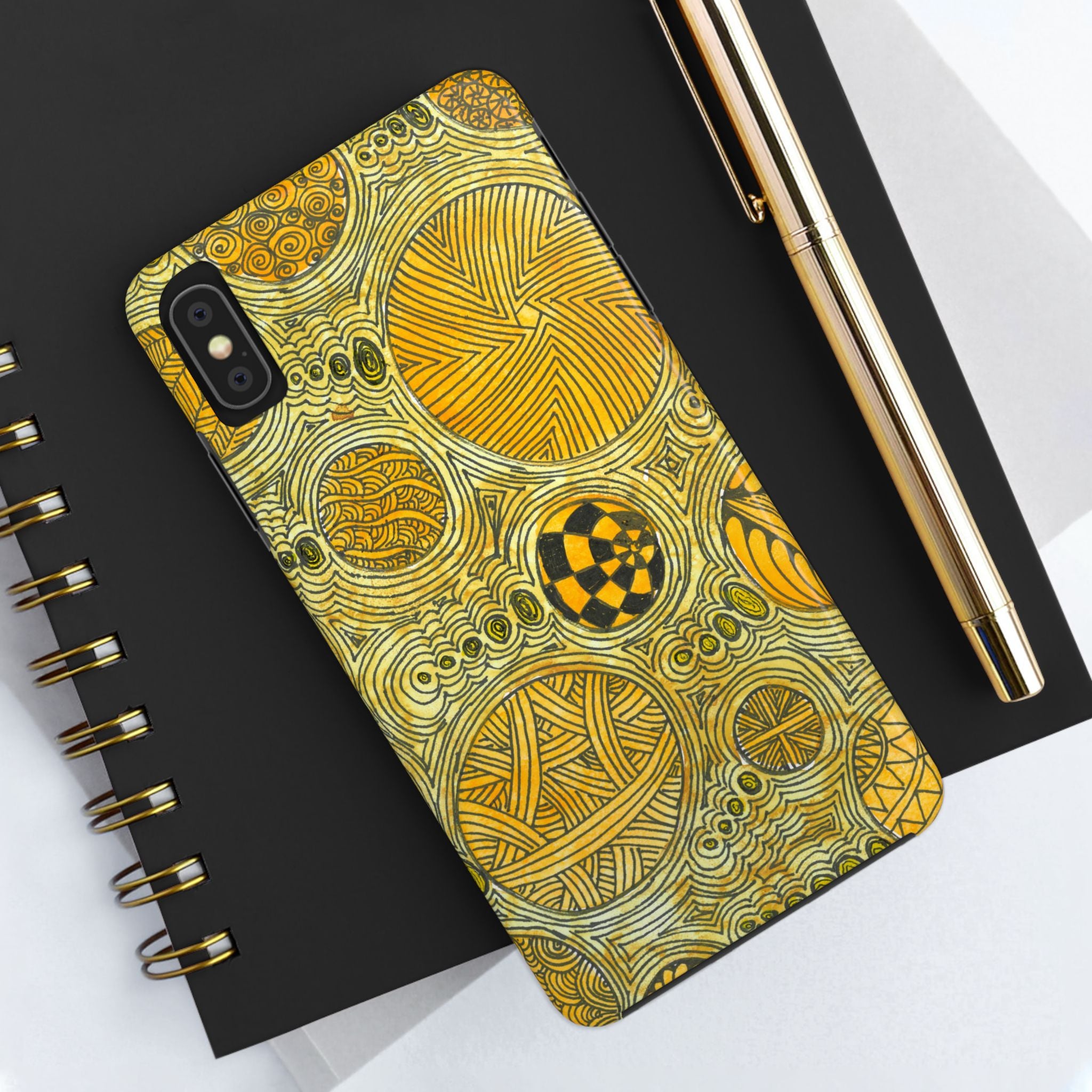 Tough Phone Case - All iPhones and Samsung Galaxys - Exciting Abstract Design #38 The Conversationalist